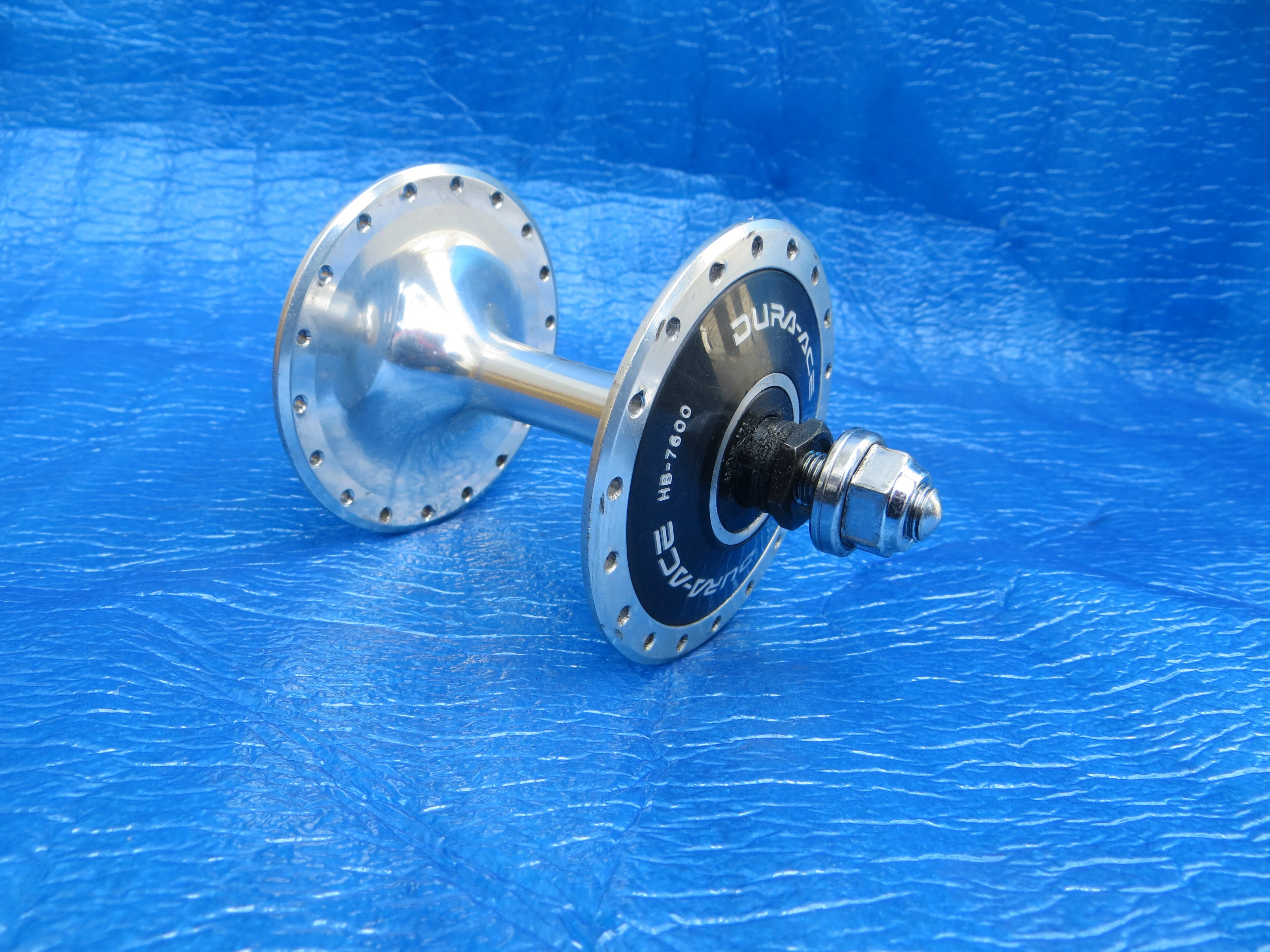Shimano Dura Ace HB-7600 36H 100mm/9mm Front Hub NJS (26032802) - Image 4