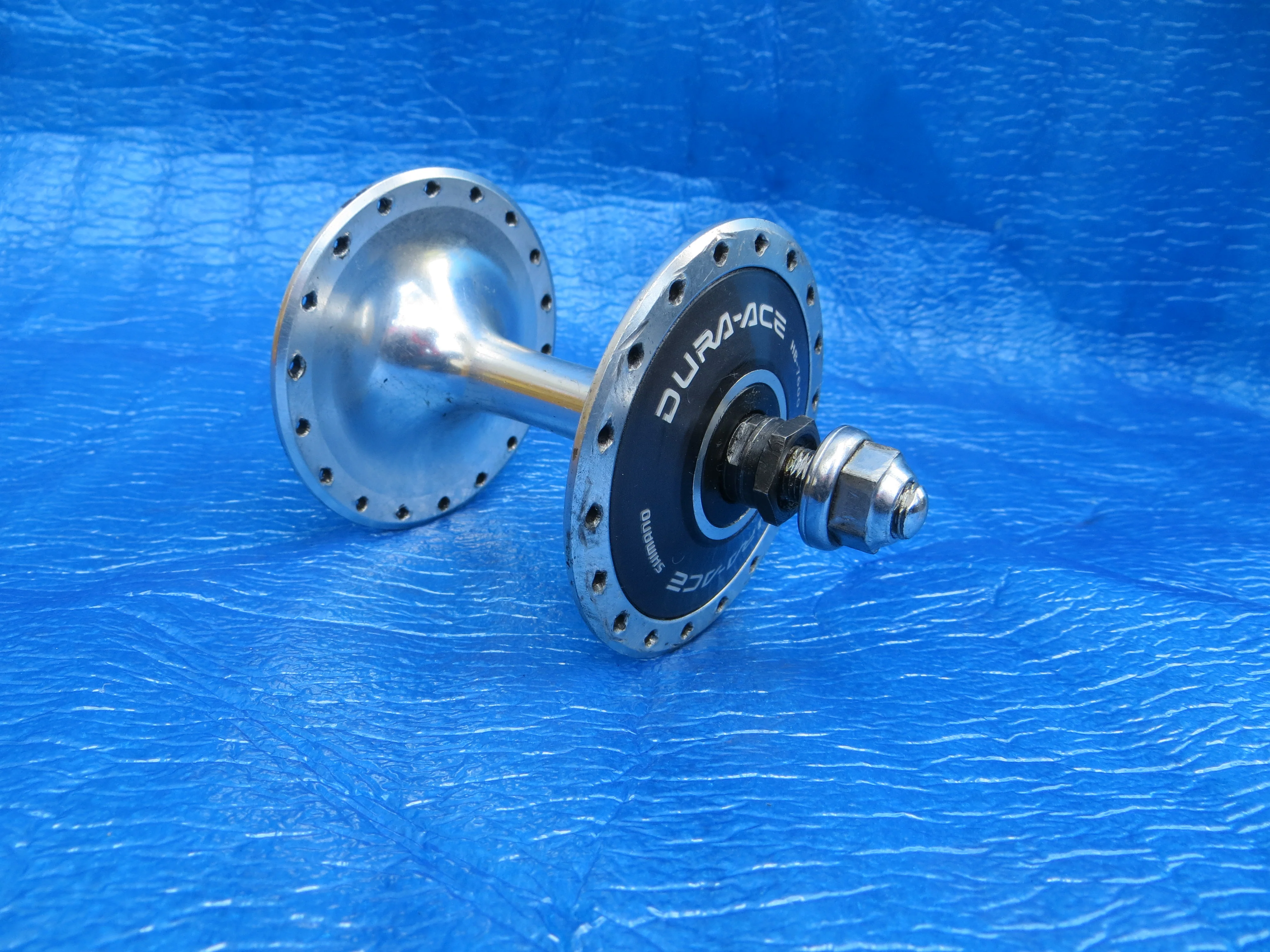 Shimano Dura Ace HB-7600 36H 100mm/8mm Front Hub NJS (26032803) - Image 2