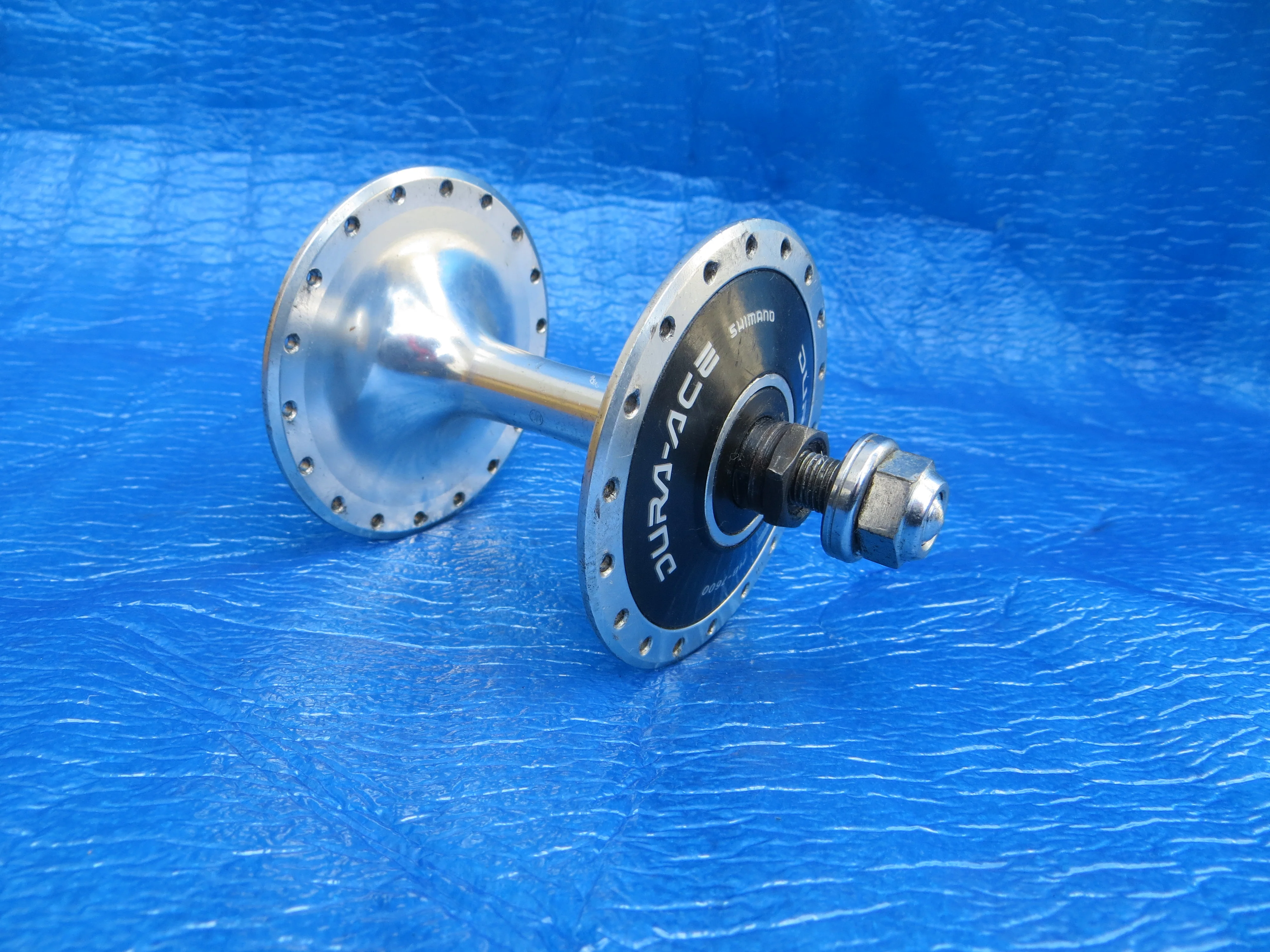 Shimano Dura Ace HB-7600 36H 100mm/9mm Front Hub NJS (26032804) - Image 4