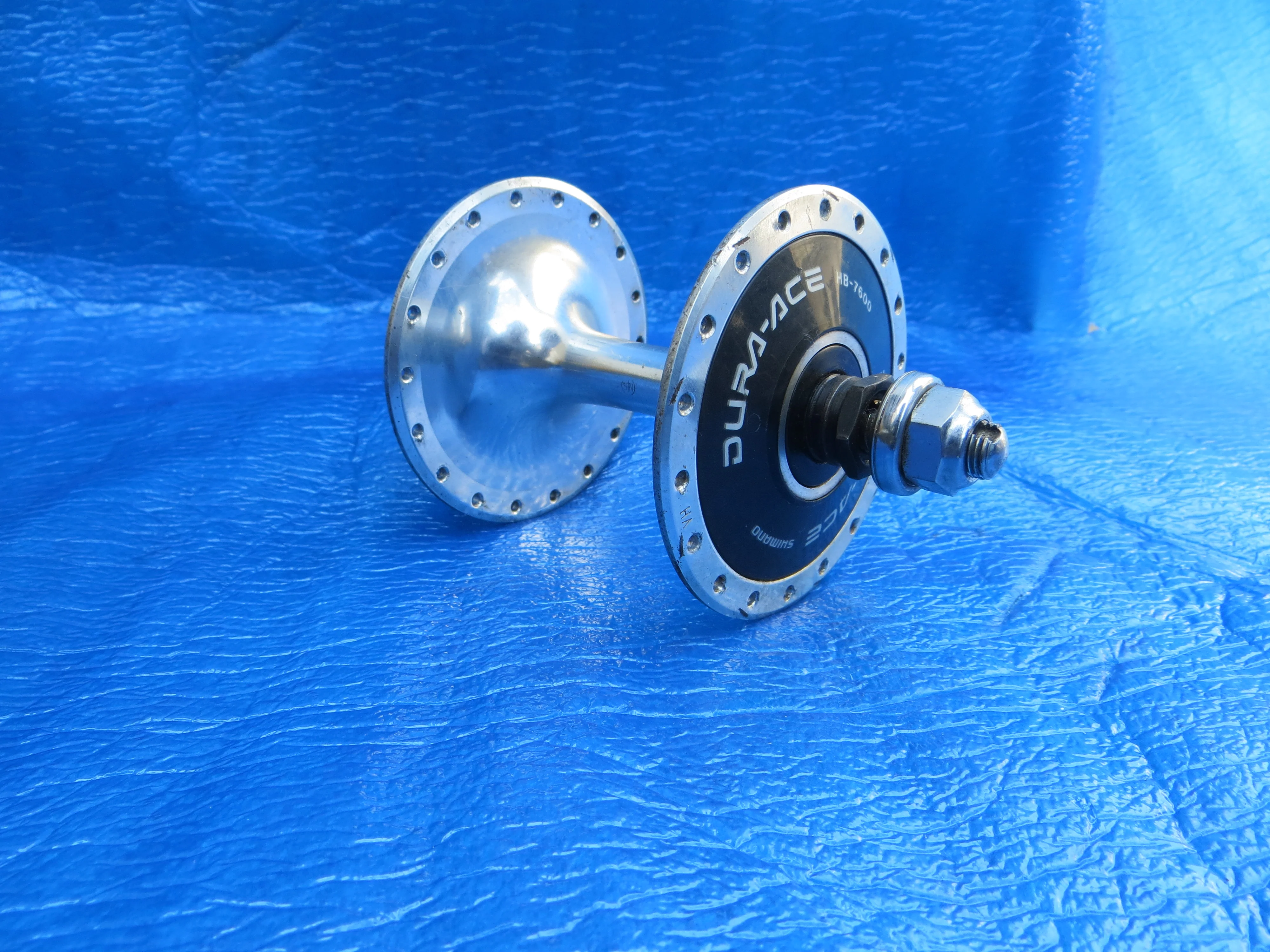 Shimano Dura Ace HB-7600 36H 100mm/9mm Front Hub NJS (26032901) - Image 2