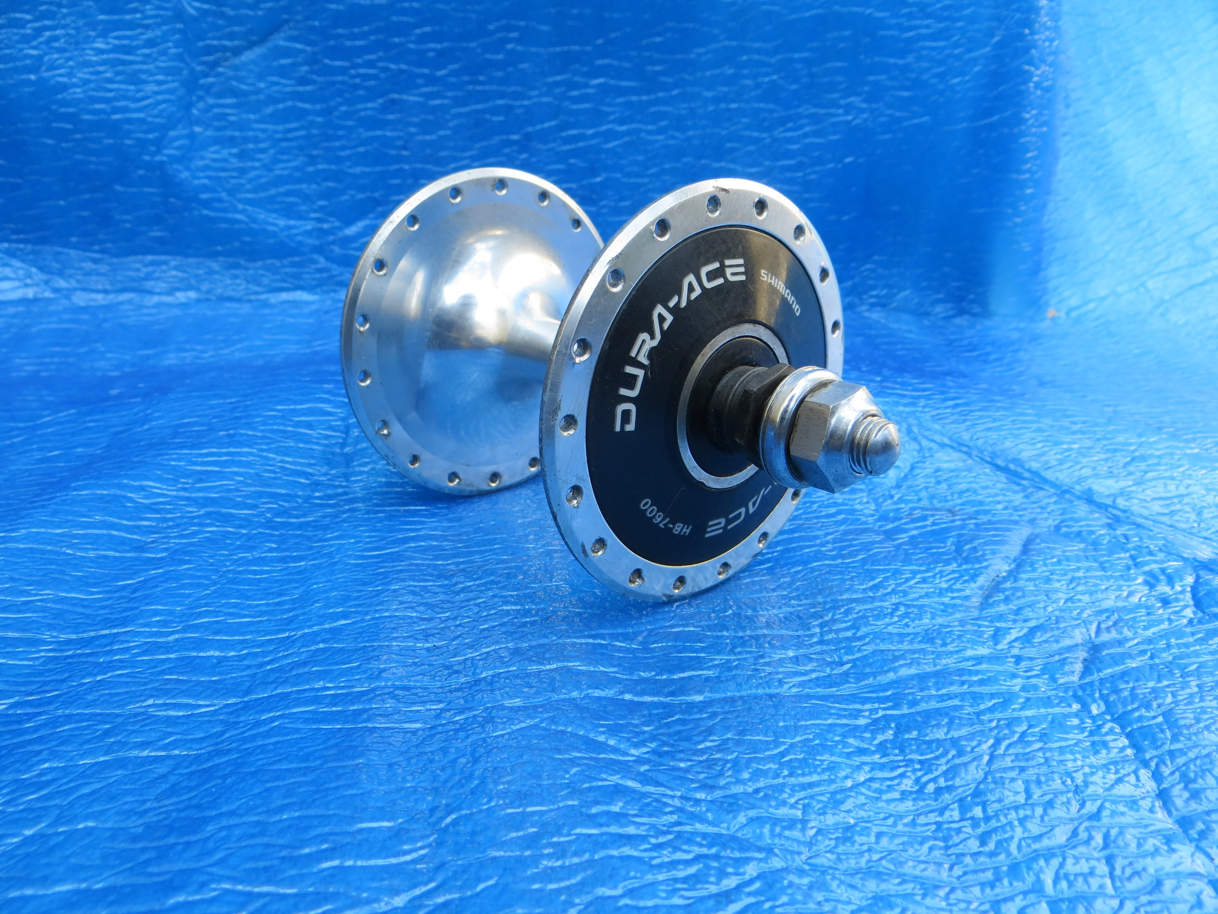 Shimano Dura Ace HB-7600 36H 100mm/9mm Front Hub NJS (26032901) - Image 4