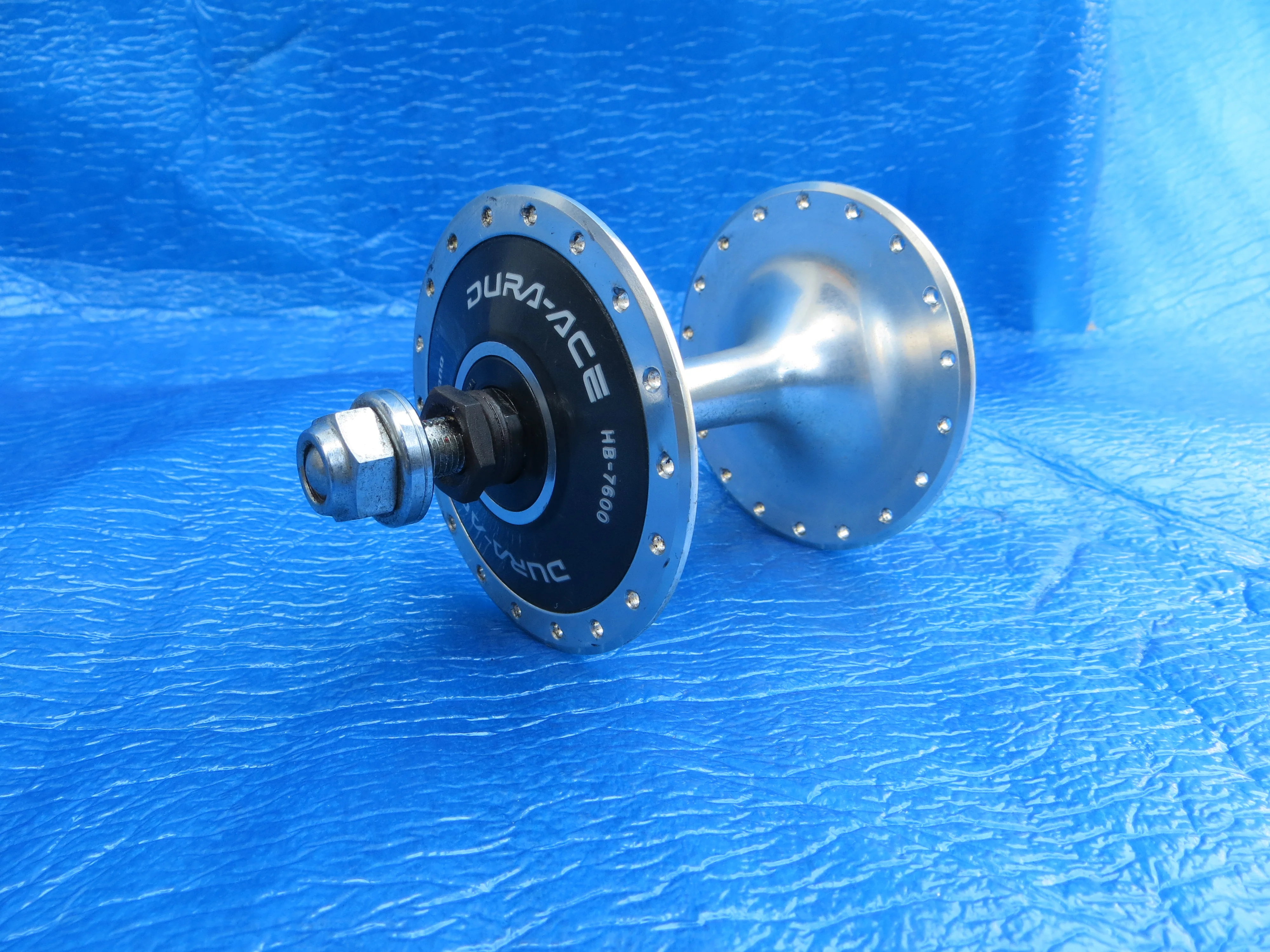 Shimano Dura Ace HB-7600 36H 100mm/9mm Front Hub NJS (26032902) - Image 3