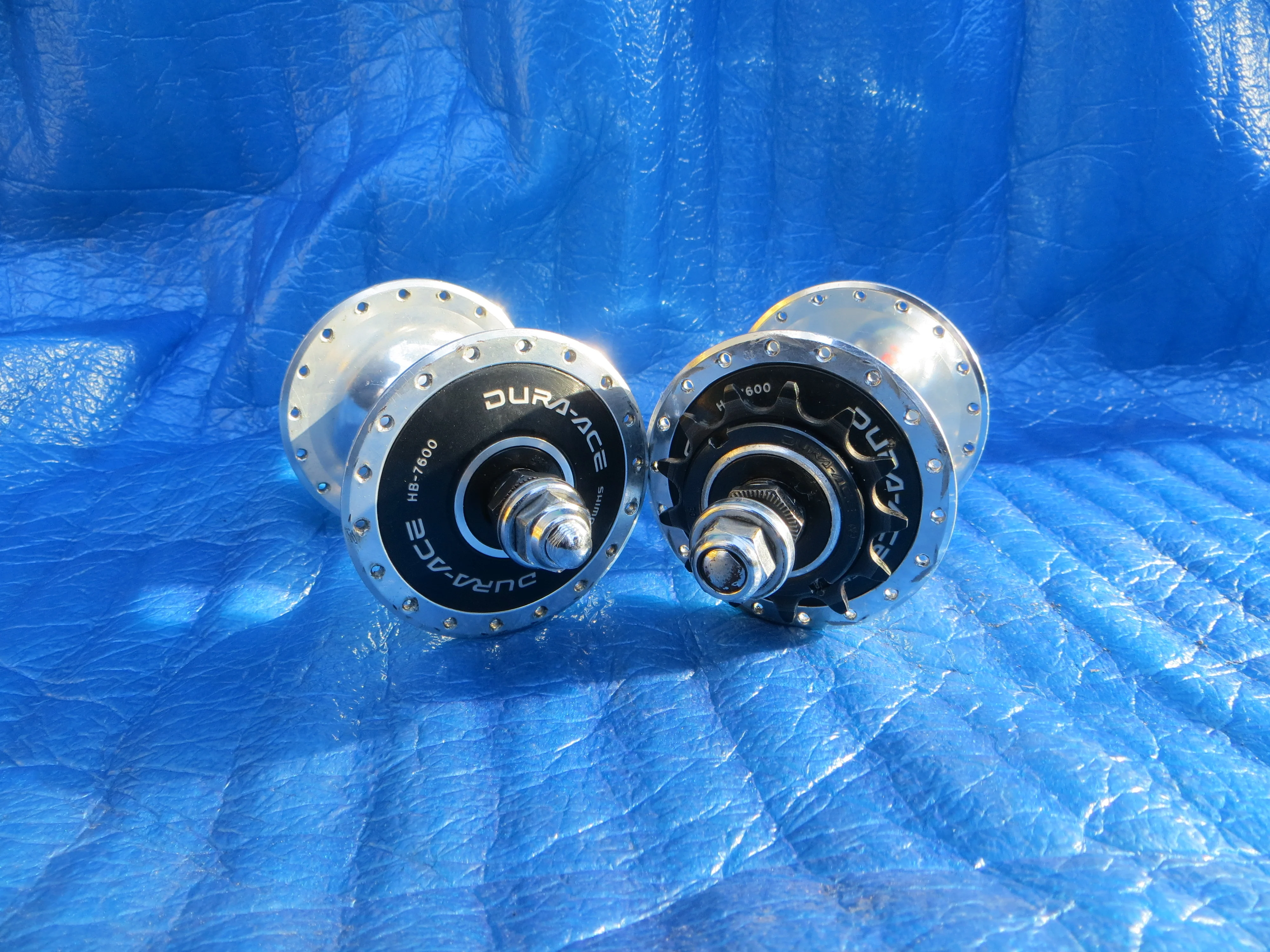 Shimano Dura Ace HB-7600 36H 110mm F&R NJS Approved Hub set (25121202) - Image 2