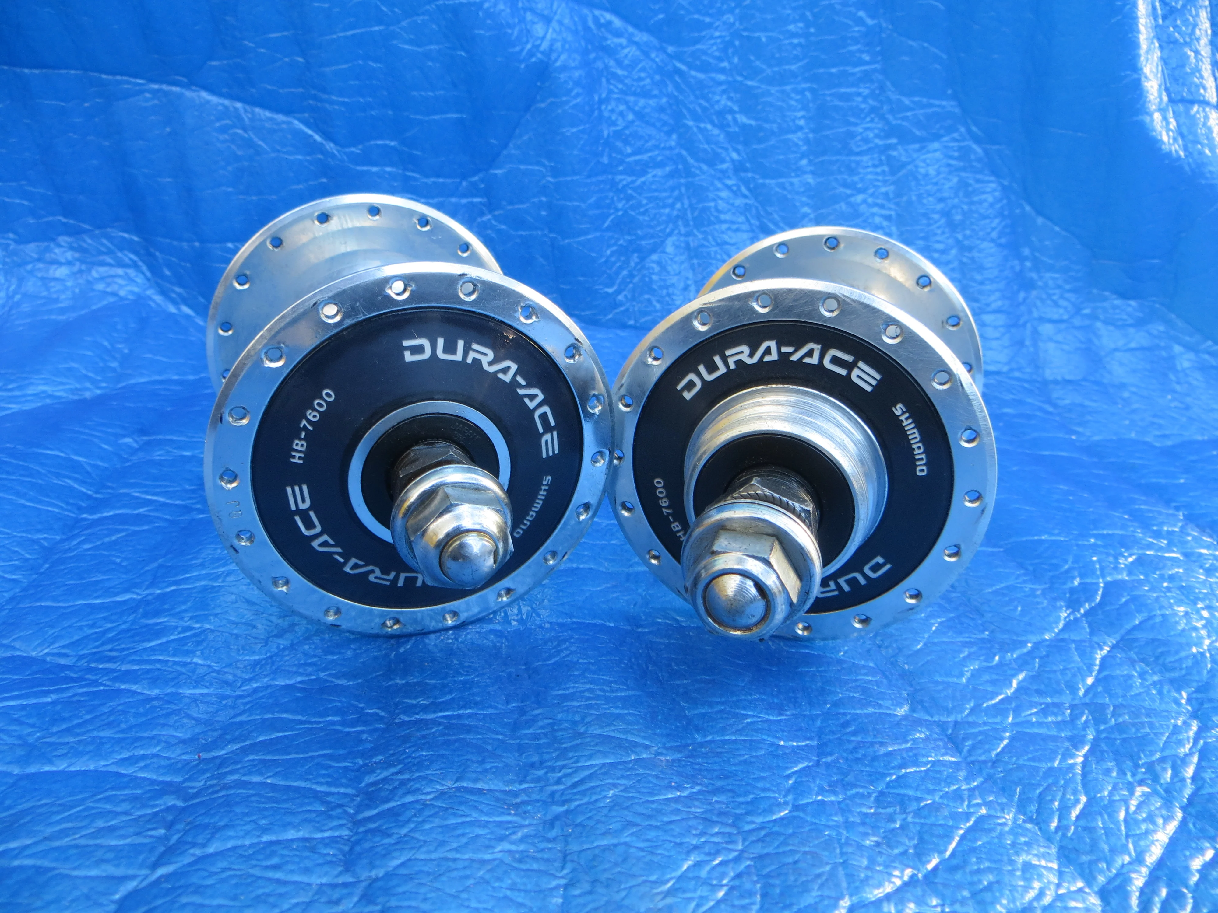 Shimano Dura Ace HB-7600 36H 120mm F&R NJS Approved Hub set (25120702) - Image 2
