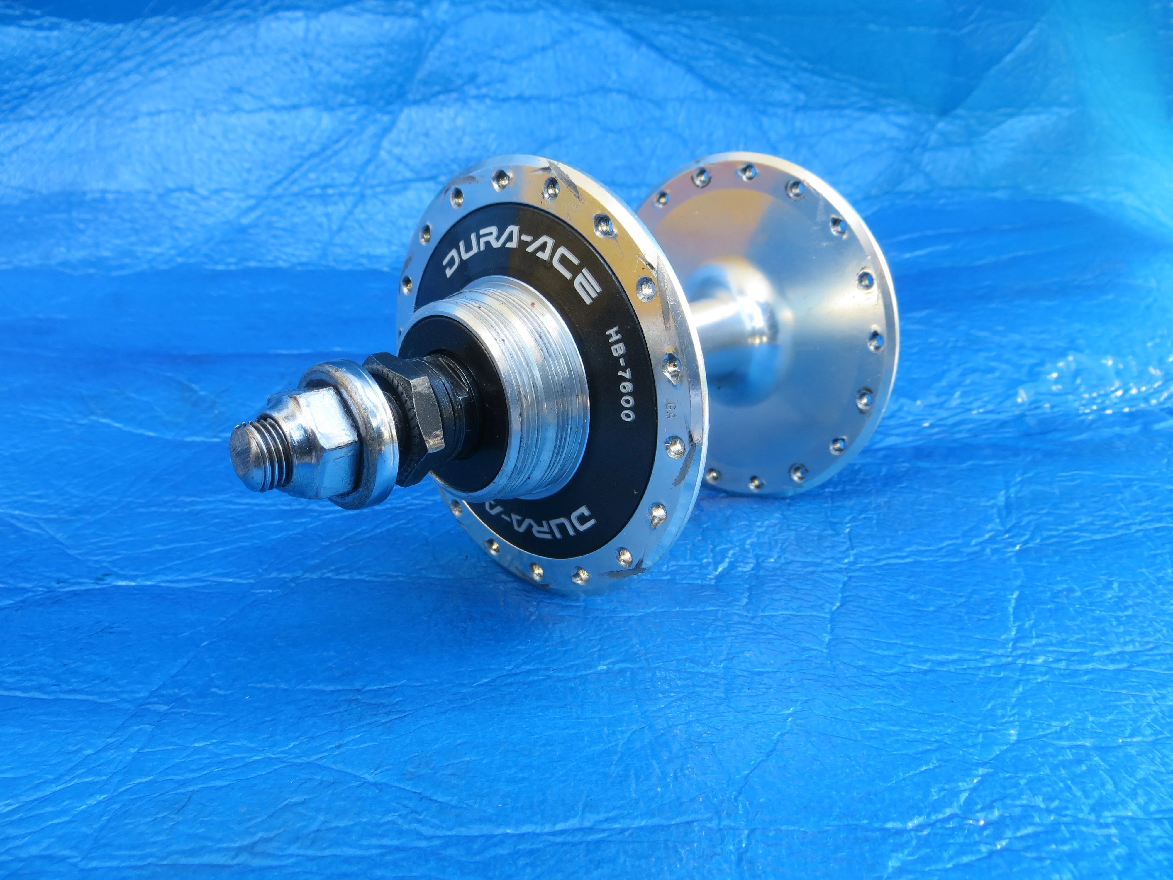 Shimano Dura Ace HB-7600 36H 120mm Rear Hub NJS (24012306) - Image 3
