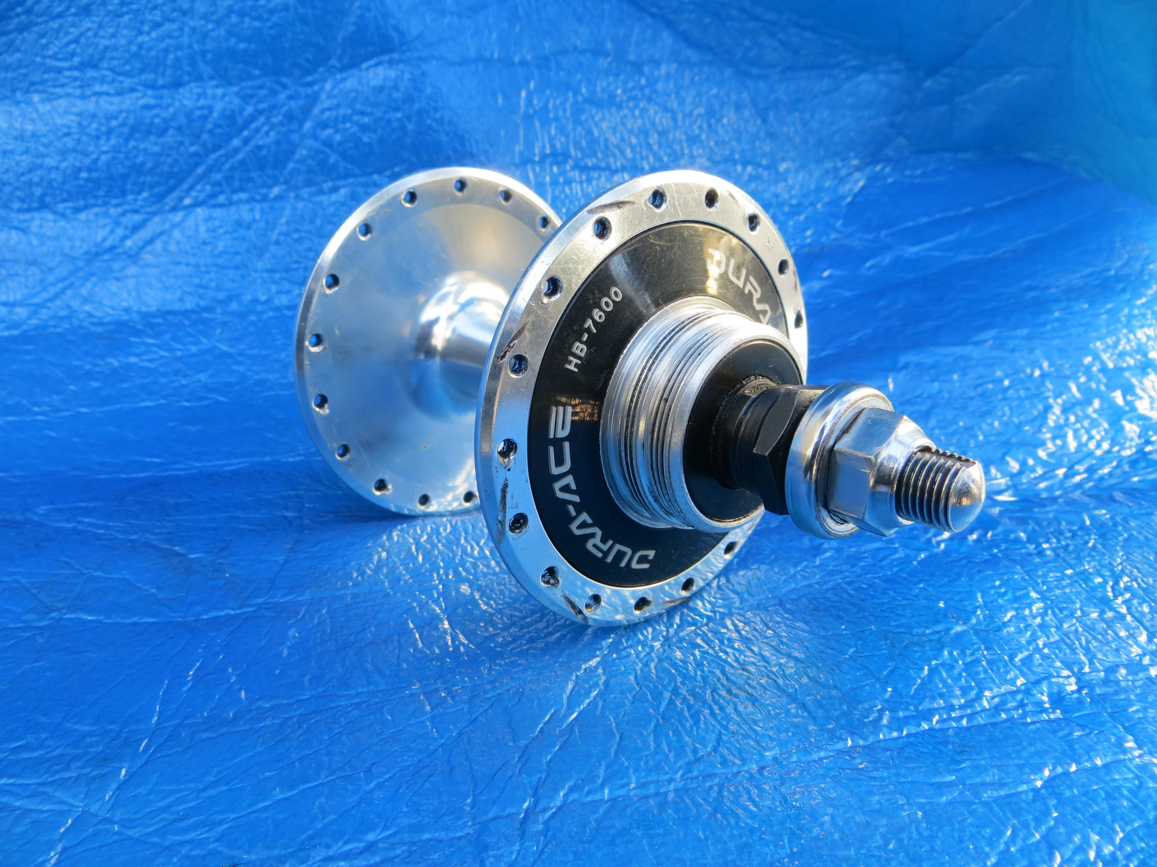 Shimano Dura Ace HB-7600 36H 120mm Rear Hub NJS (24012309) - Image 4