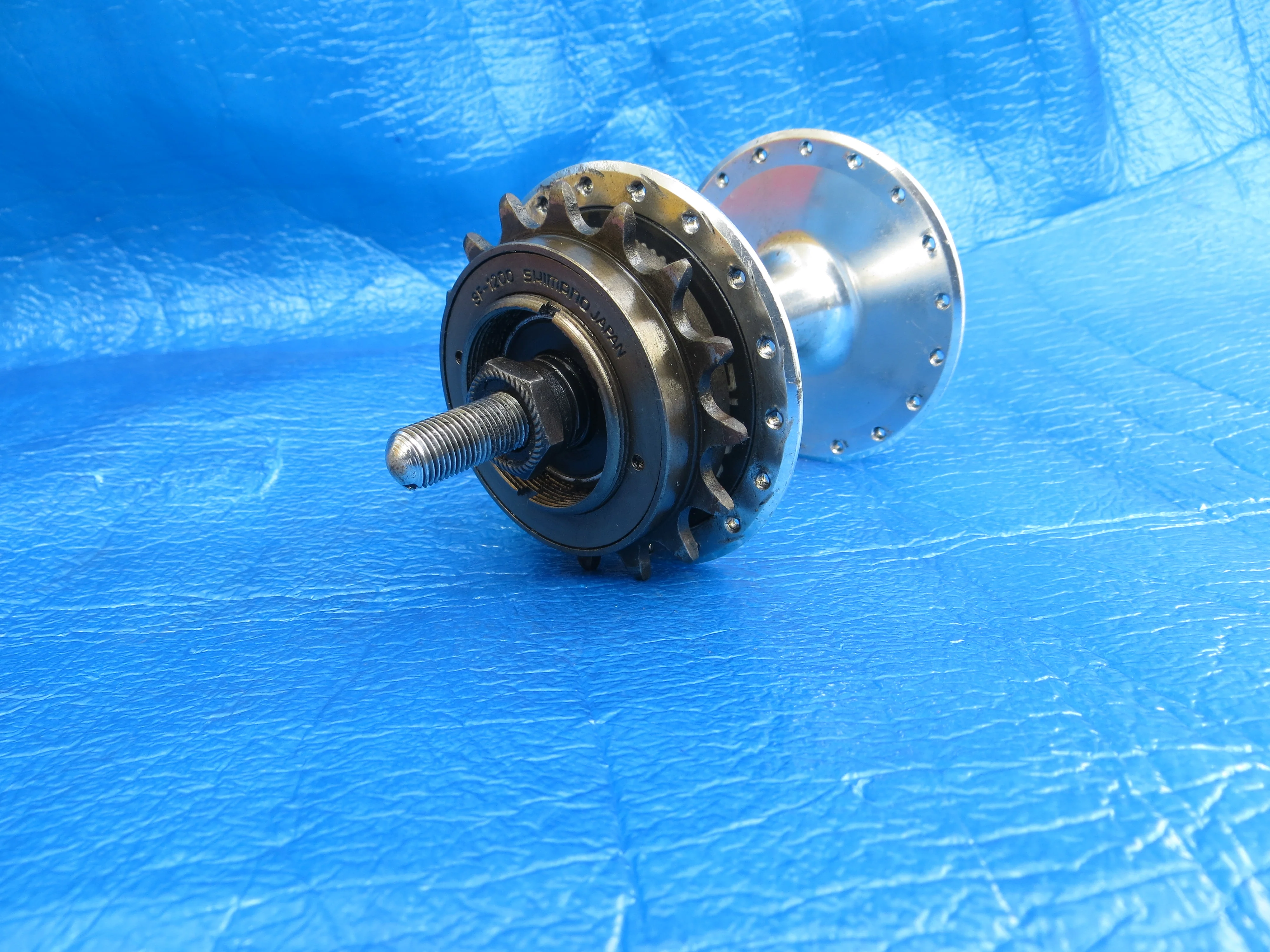 Shimano Dura Ace HB-7600 36H 120mm Rear Hub NJS (24021104) - Image 3