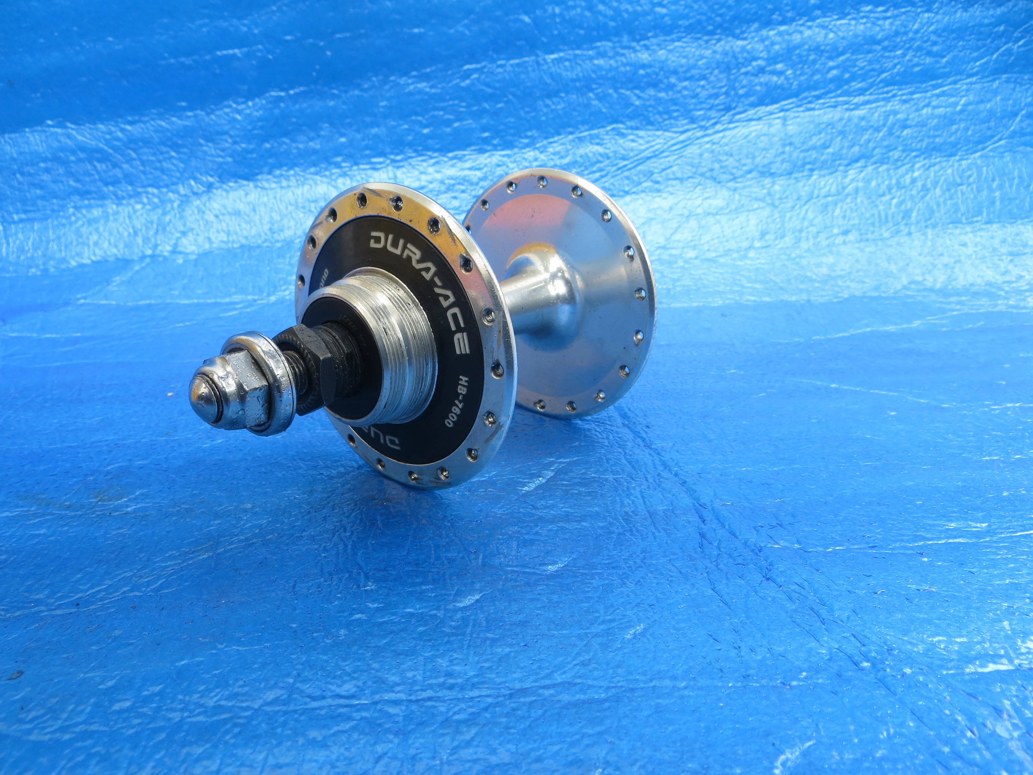 Shimano Dura Ace HB-7600 36H 120mm Rear Hub NJS (24100601) - Image 3