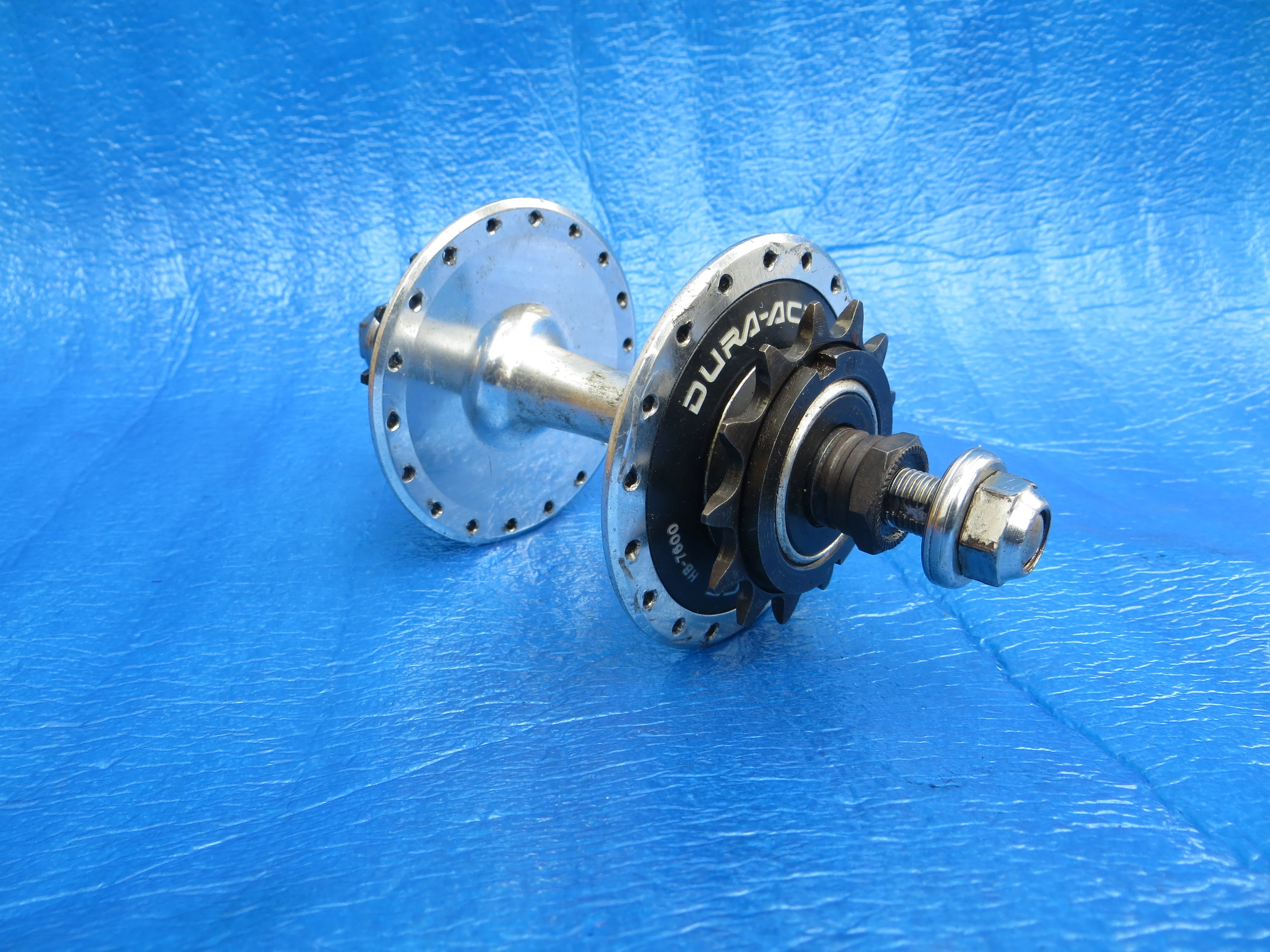 Shimano Dura Ace HB-7600 36H 120mm Rear Hub NJS (24102802) - Image 4