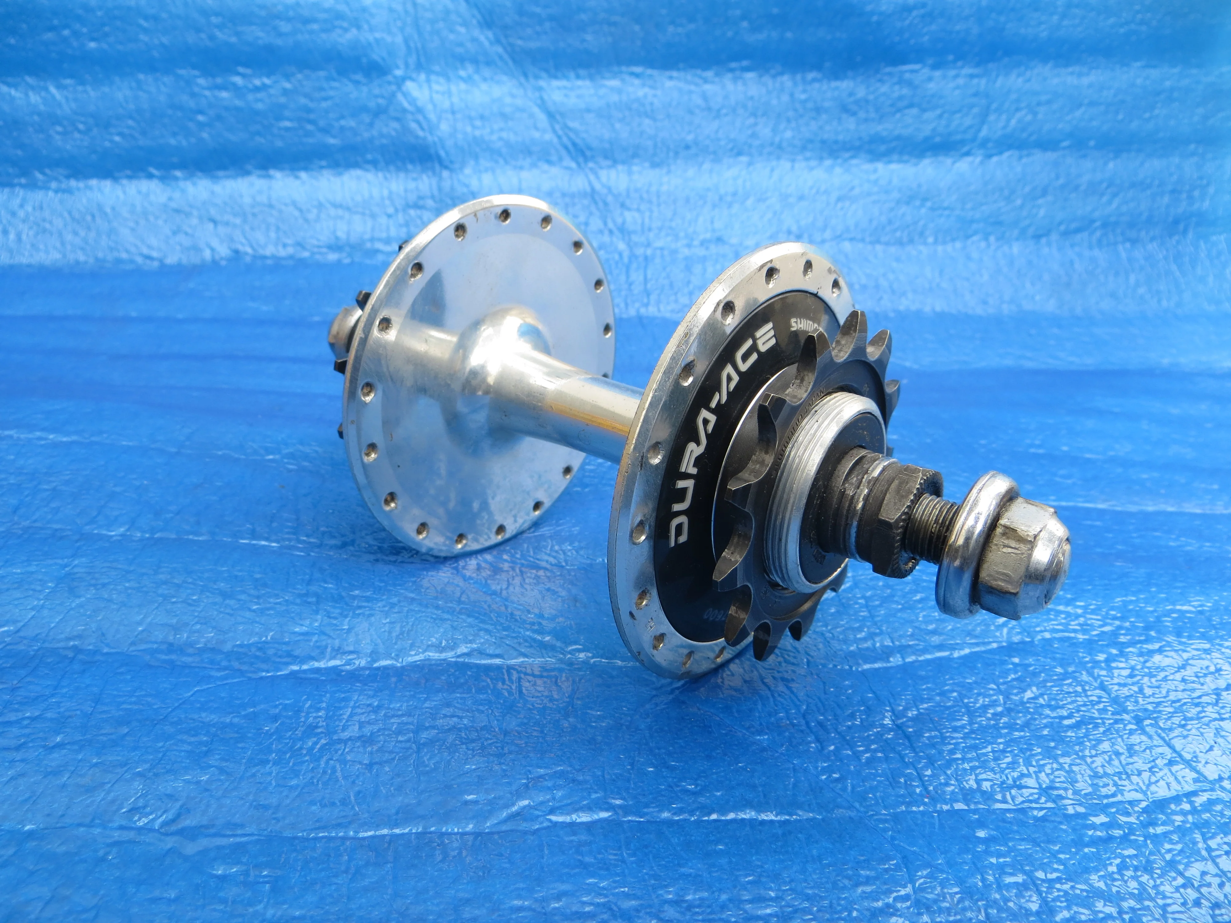 Shimano Dura Ace HB-7600 36H 120mm Rear Hub NJS (24110509) - Image 4