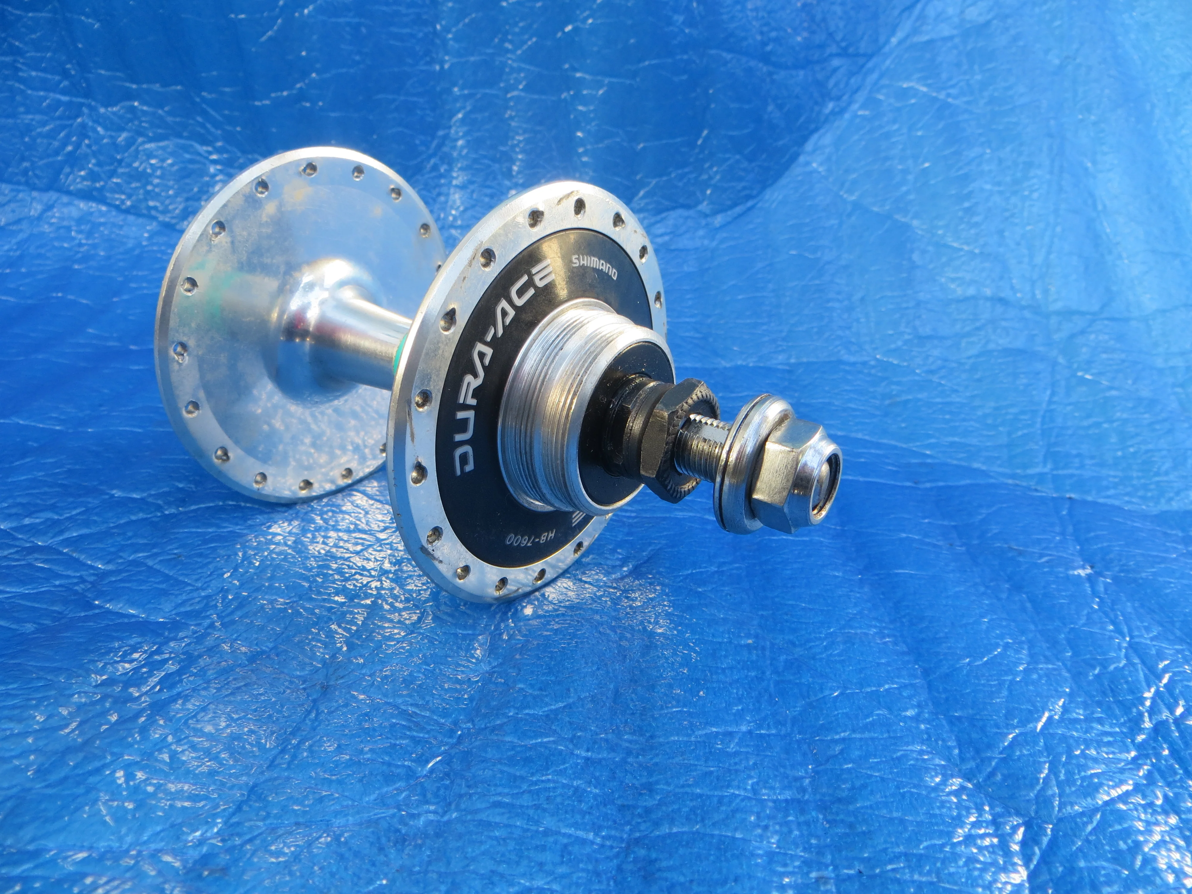 Shimano Dura Ace HB-7600 36H 120mm Rear Hub NJS (25111619) - Image 4