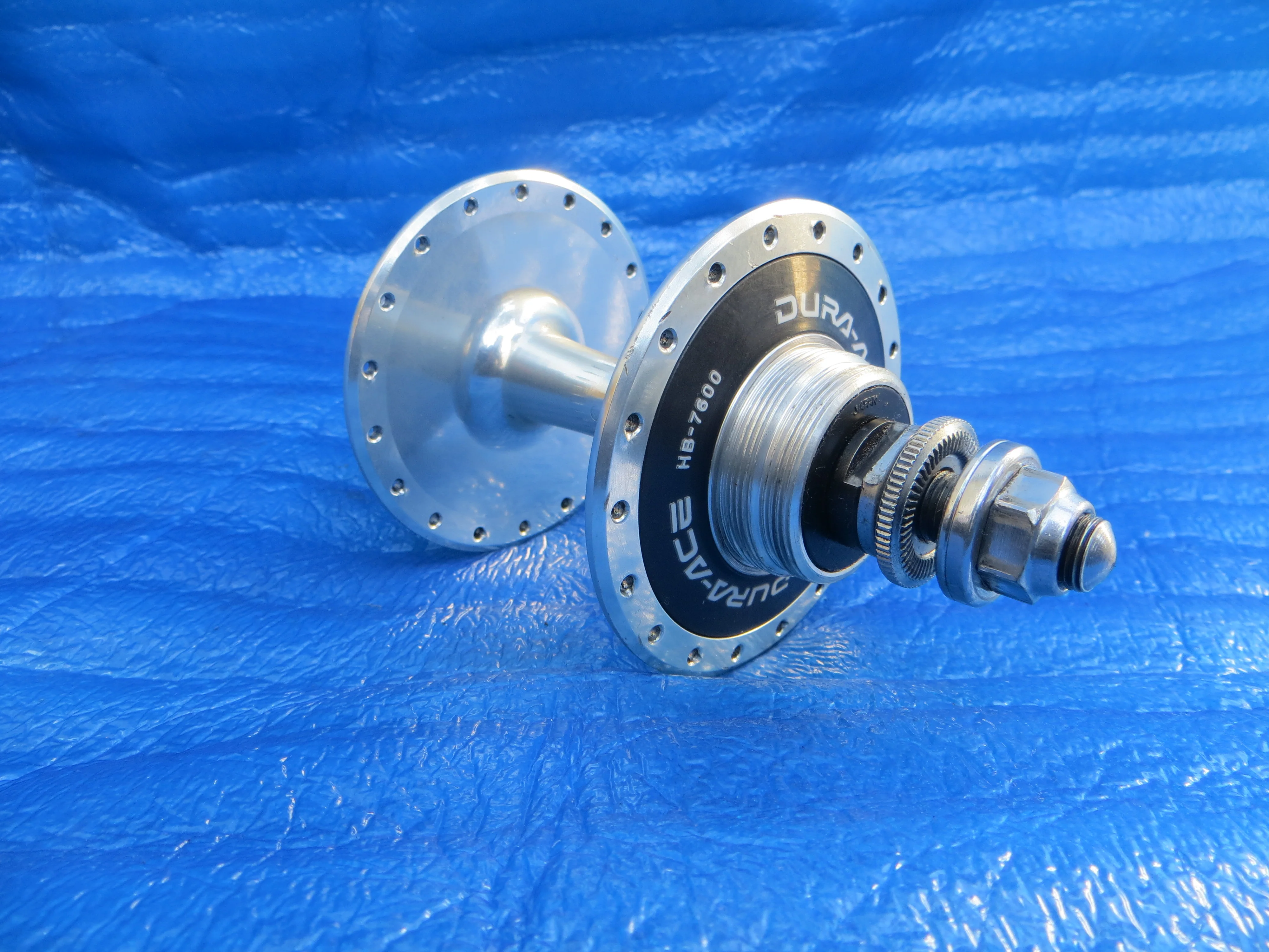 Shimano Dura Ace HB-7600 36H 120mm Rear Hub NJS (26022209) - Image 4