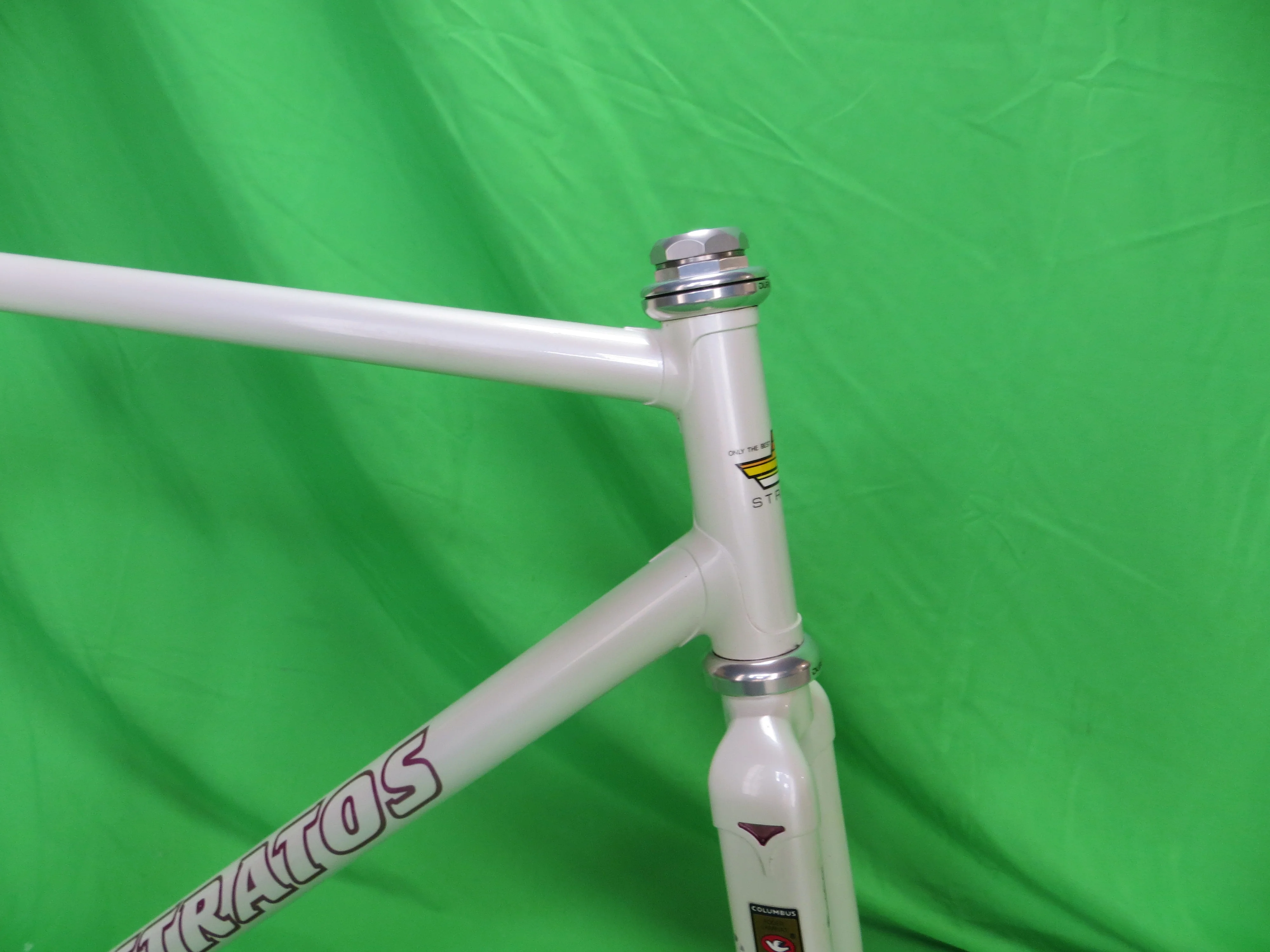 Stratos Columbus Max Fork // White // 54cm /240529 - Image 9