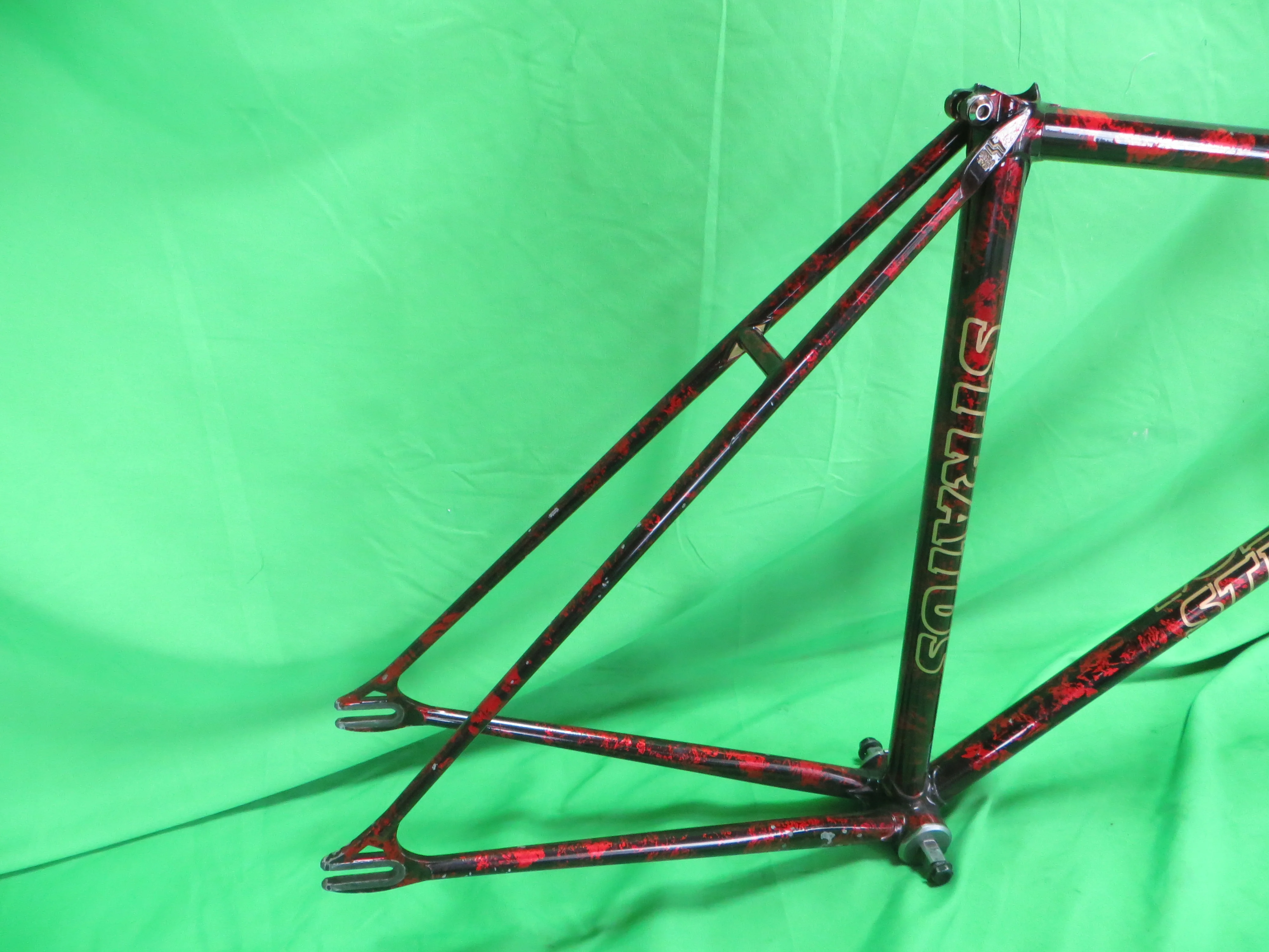 Stratos / Red Black Marble with Unpainted Fork / 50cm - Image 15