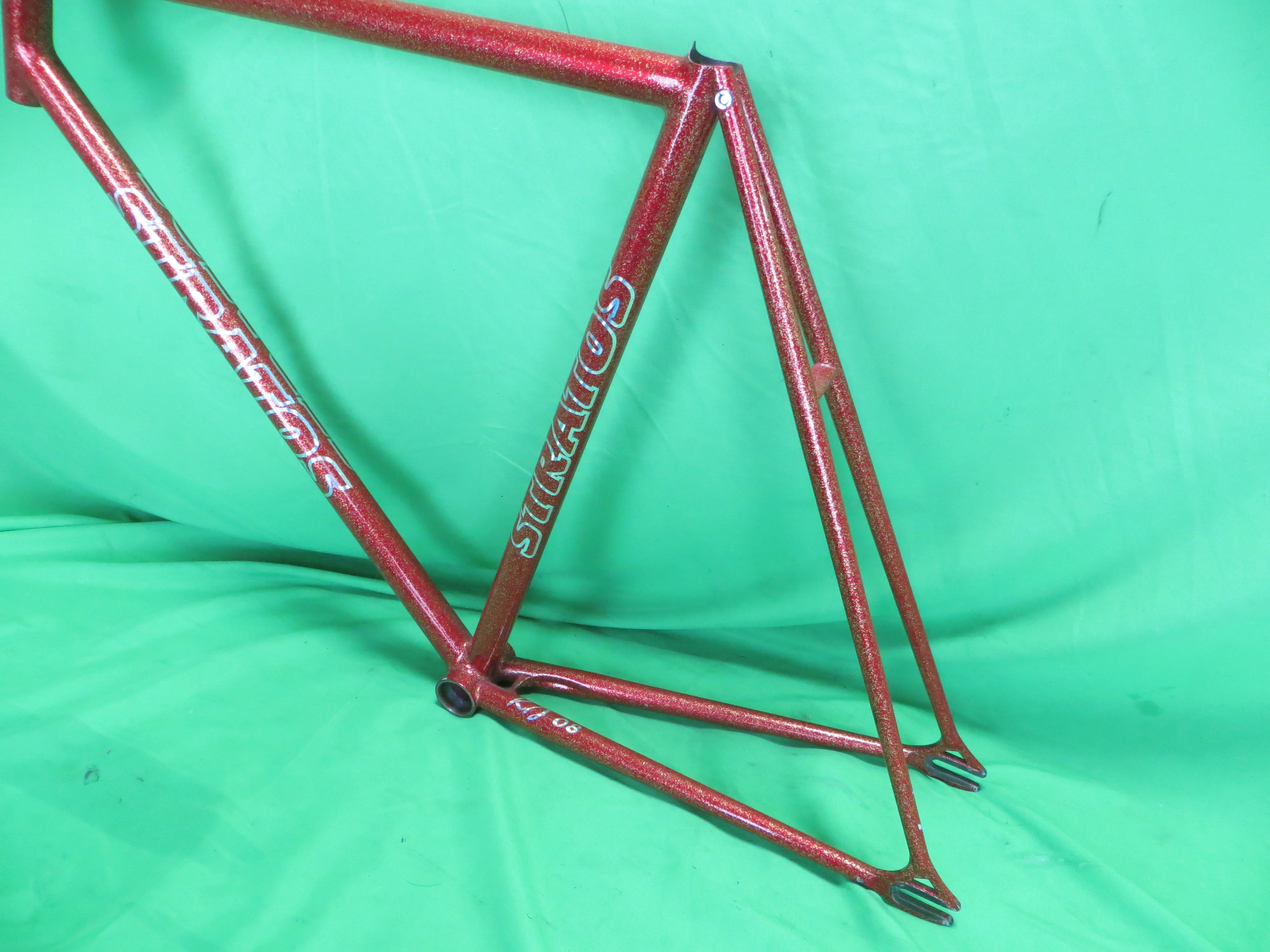 Stratos // Red with Gold Flake // 54.5cm // For Repairs /260307 - Image 6