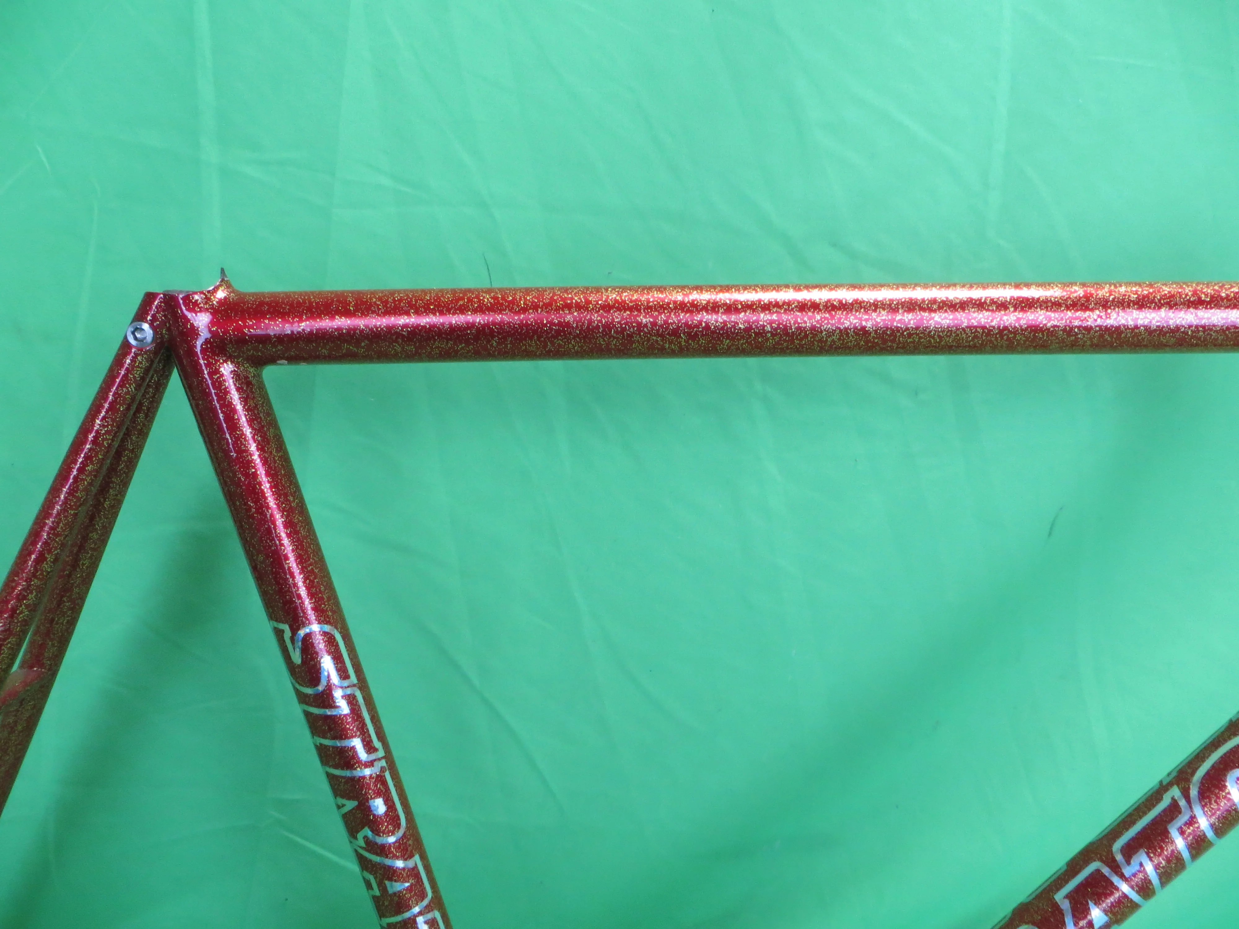 Stratos // Red with Gold Flake // 54.5cm // For Repairs /260307 - Image 8