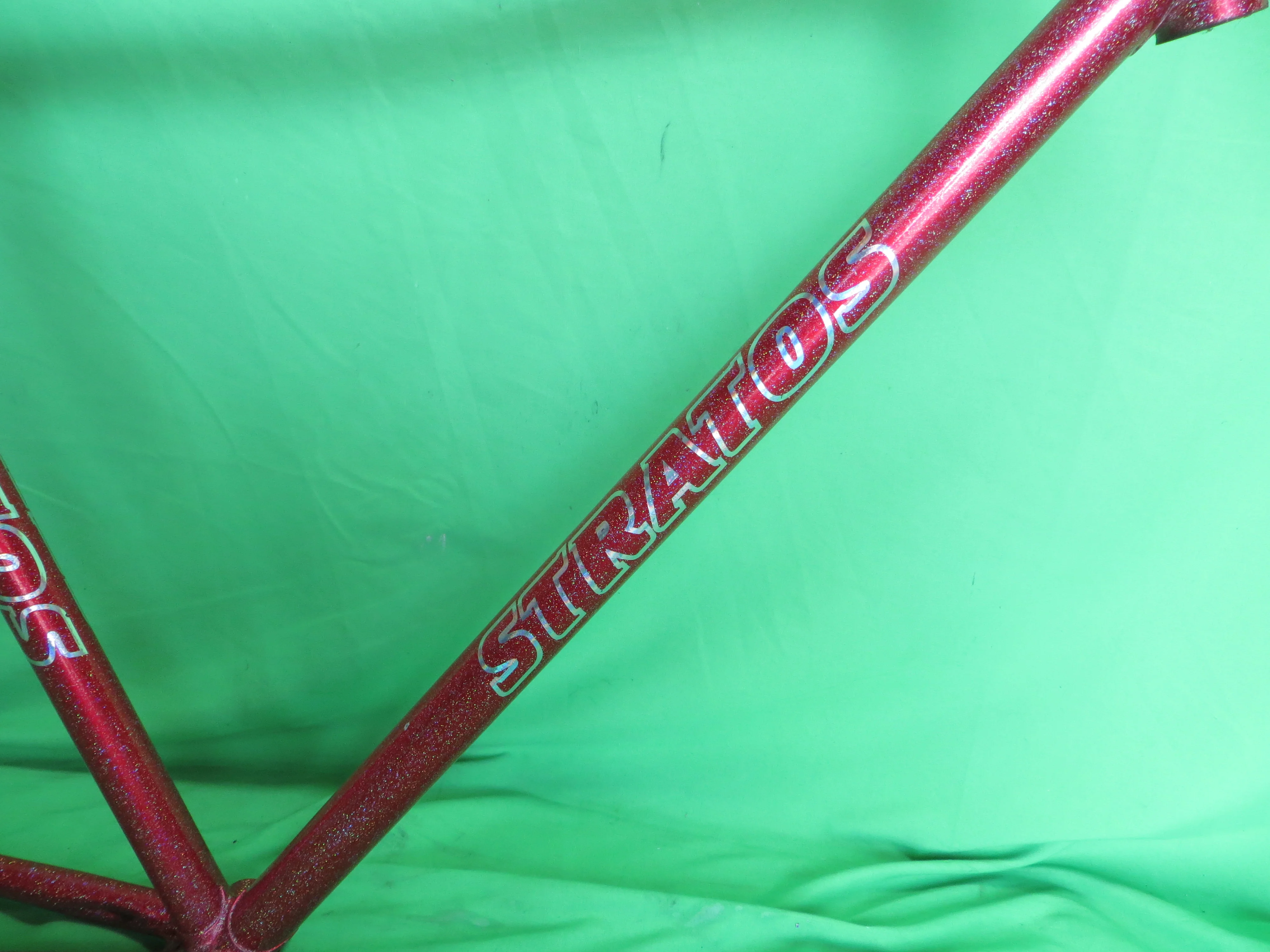 Stratos // Red with Rainbow Flake // 54.5cm // For Repairs /2603070 - Image 10