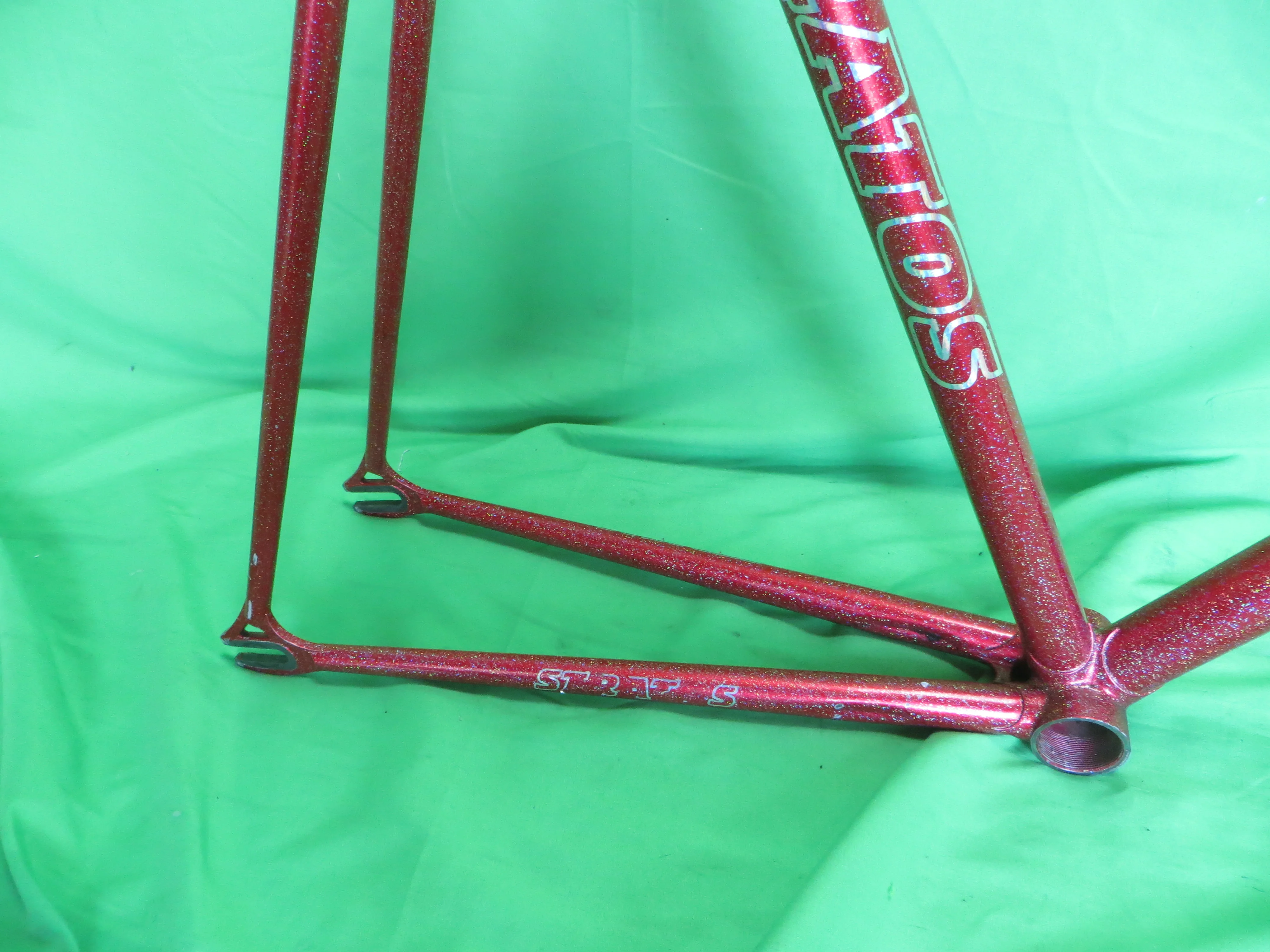 Stratos // Red with Rainbow Flake // 54.5cm // For Repairs /2603070 - Image 11