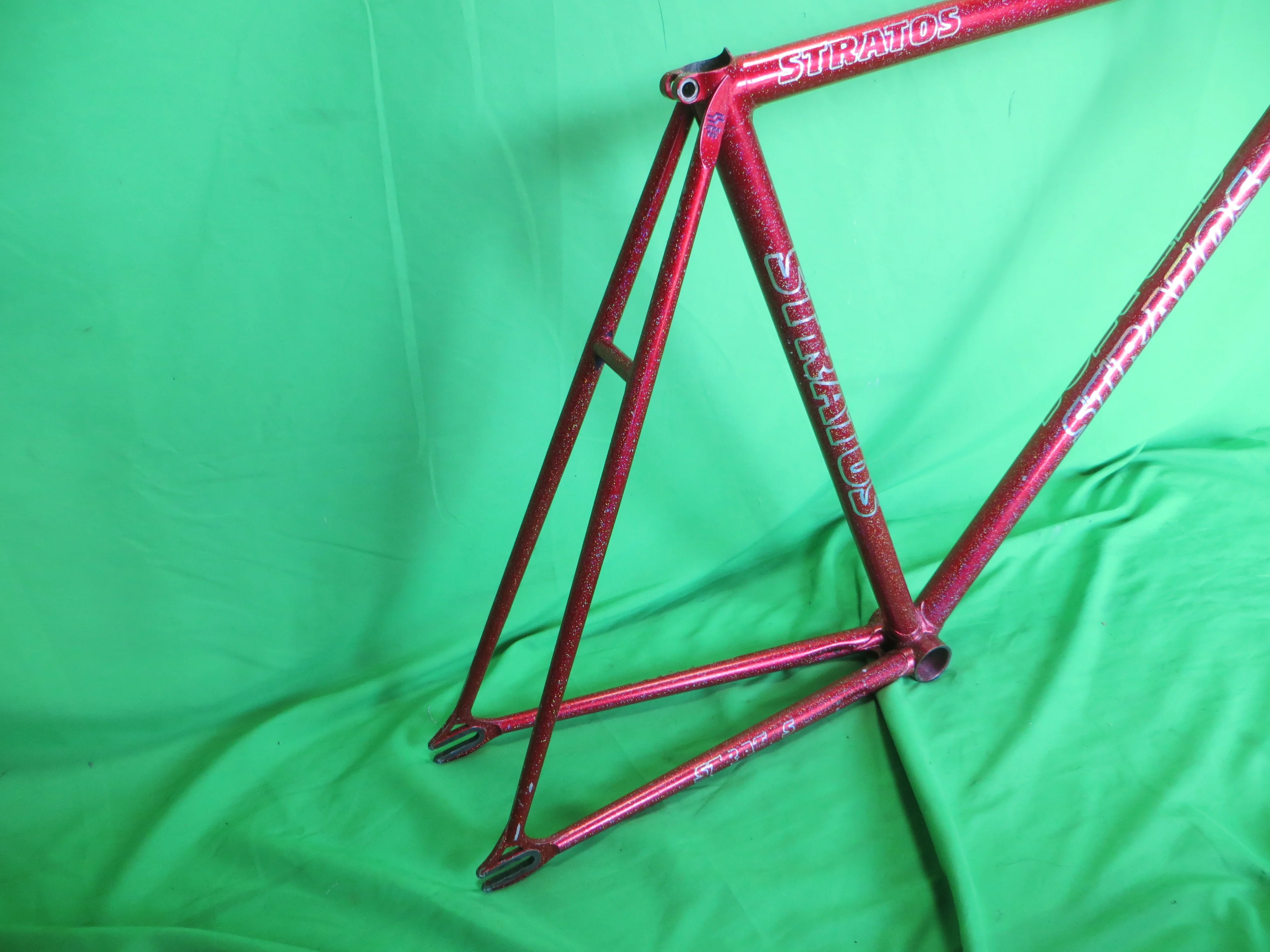 Stratos // Red with Rainbow Flake // 54.5cm // For Repairs /2603070 - Image 12