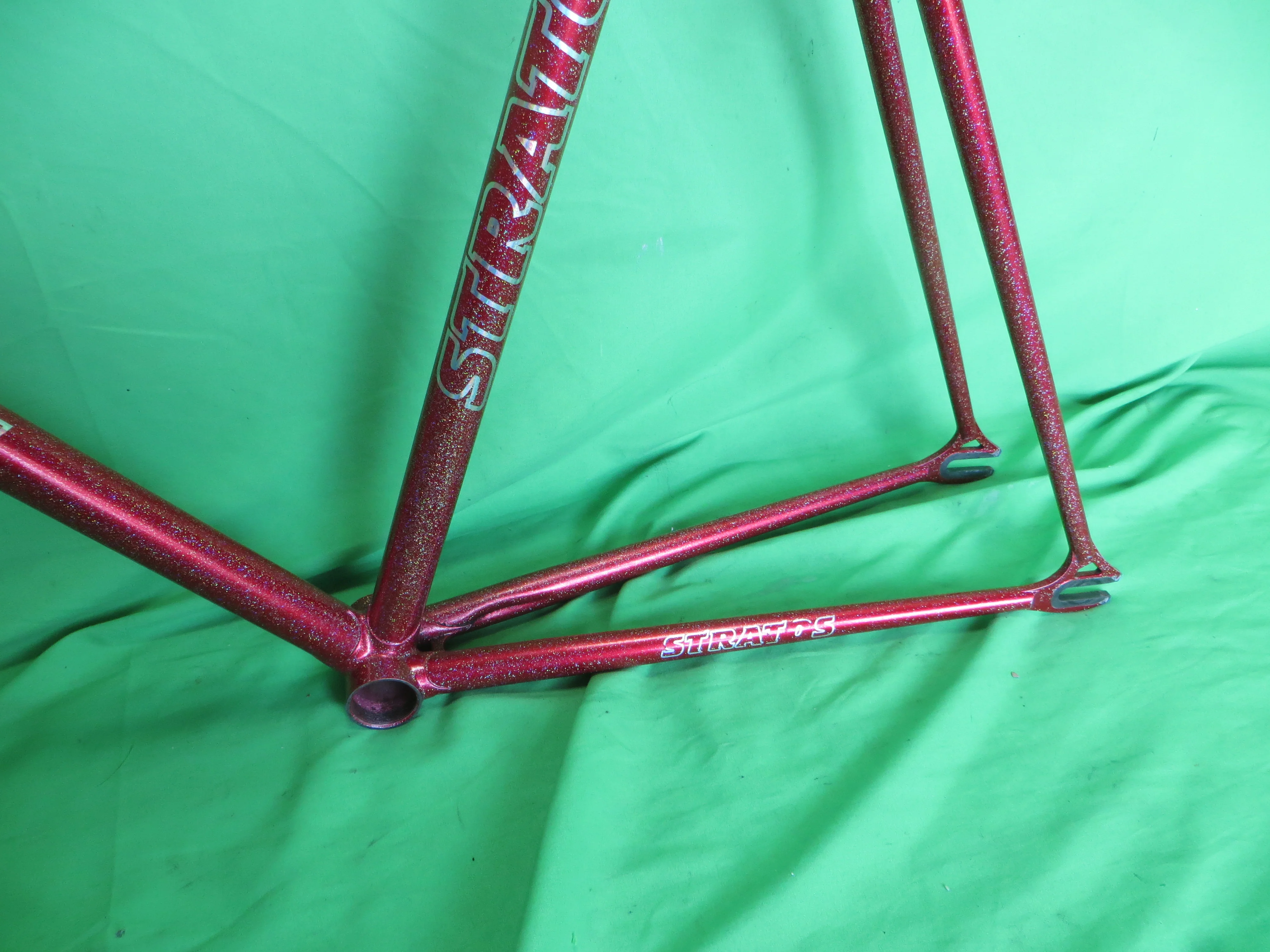 Stratos // Red with Rainbow Flake // 54.5cm // For Repairs /2603070 - Image 5