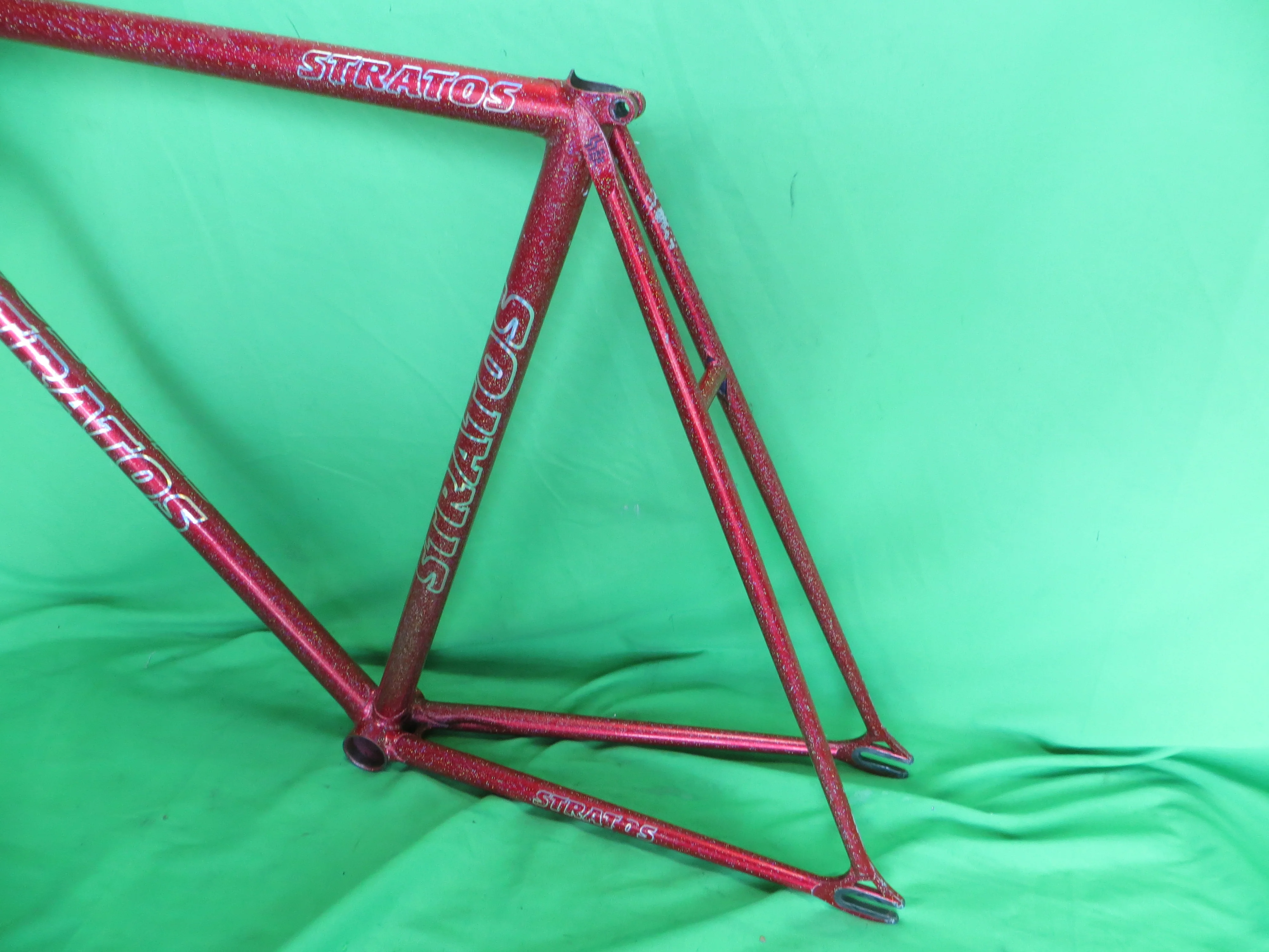 Stratos // Red with Rainbow Flake // 54.5cm // For Repairs /2603070 - Image 6