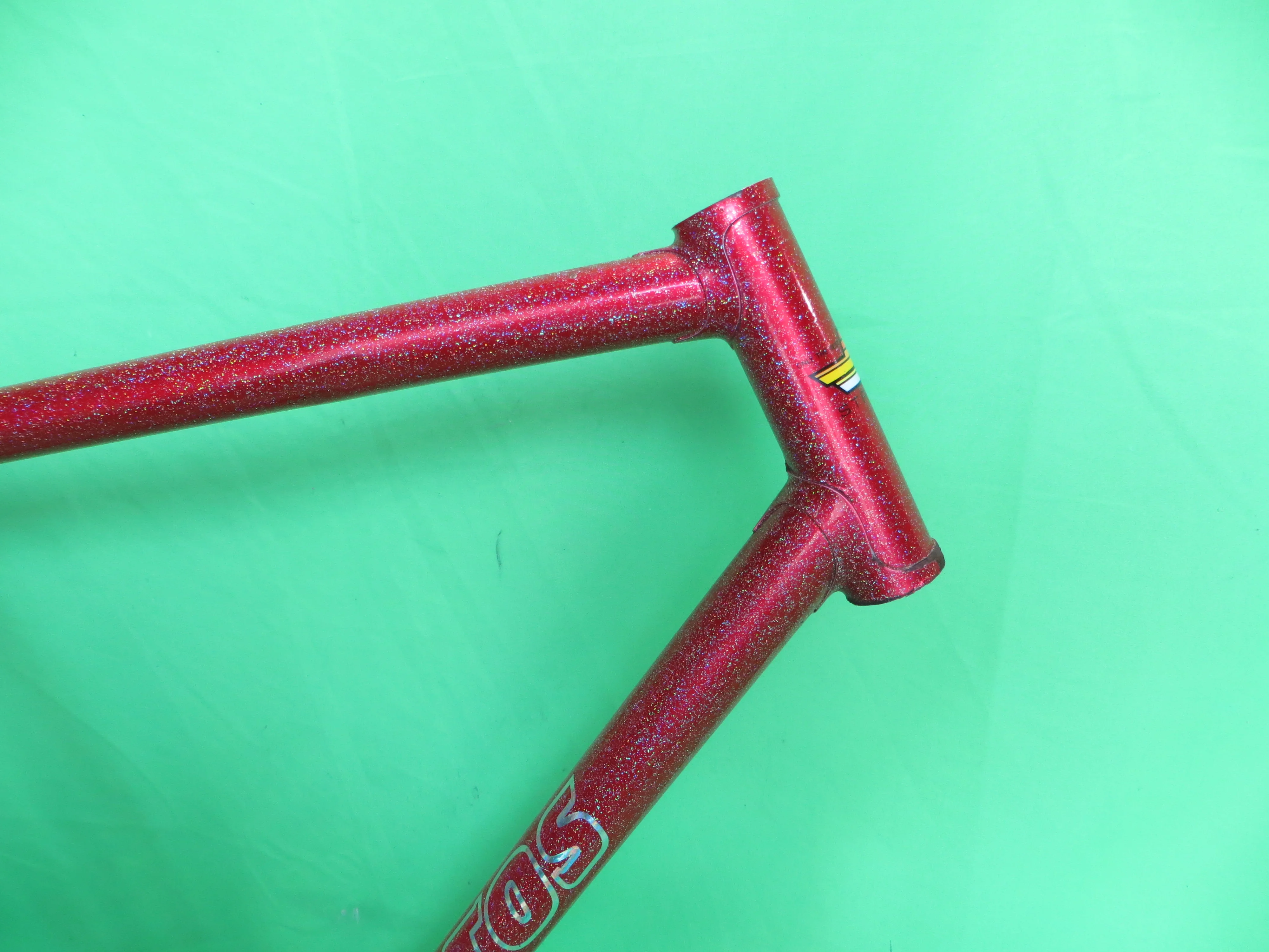 Stratos // Red with Rainbow Flake // 54.5cm // For Repairs /2603070 - Image 7