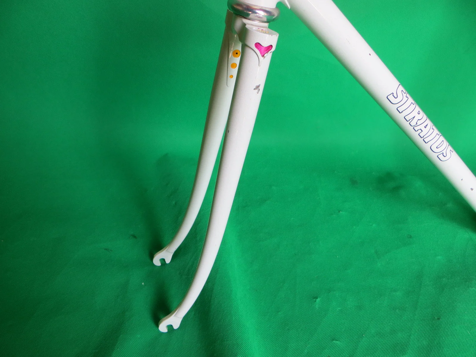 STRATOS // White NEVER USED Shimano Drop Ends // 51.5cm - Image 3