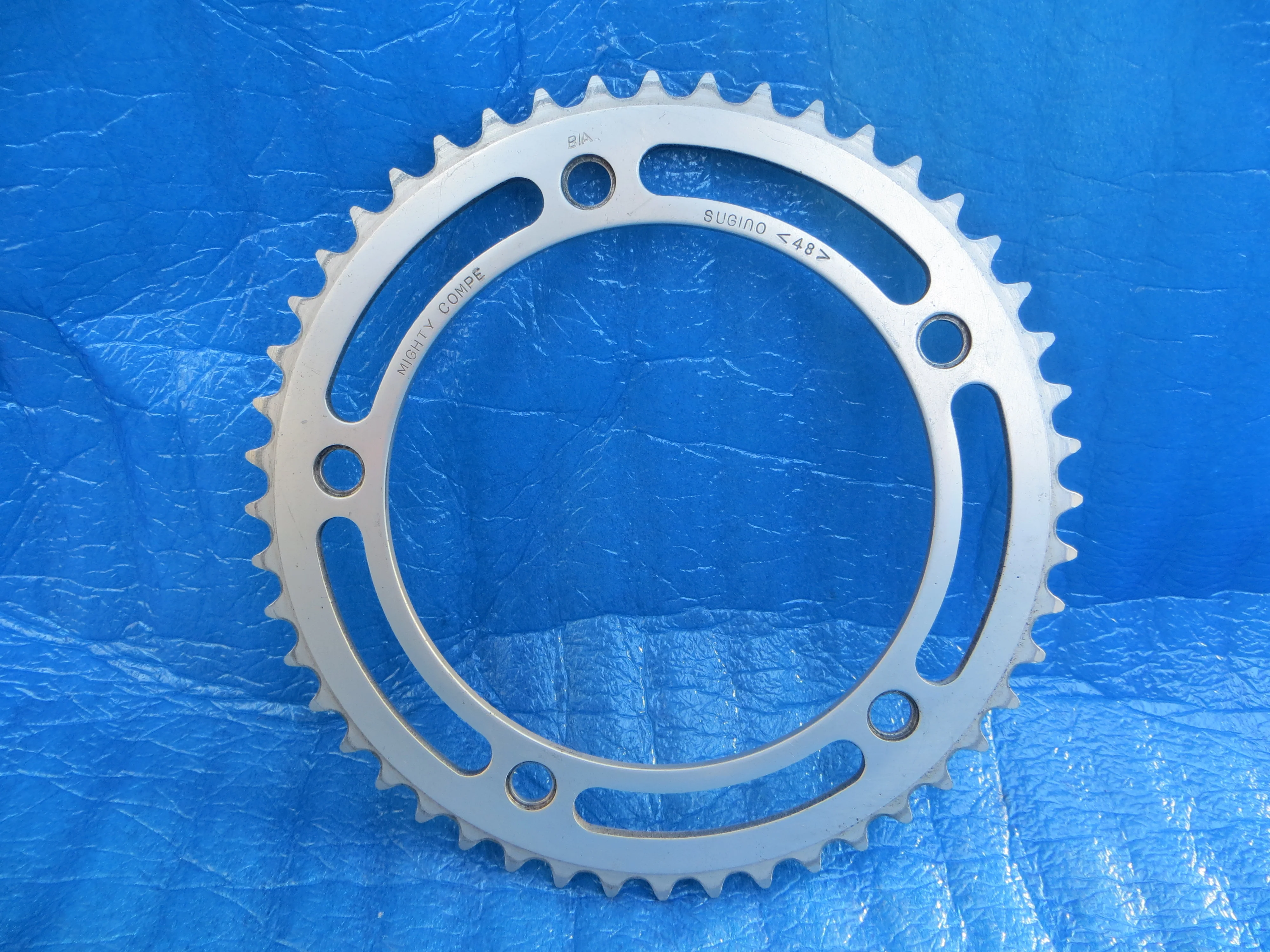 Sugino Mighty Competition 1/8" 151BCD Chainring BIA 48T (25111703)