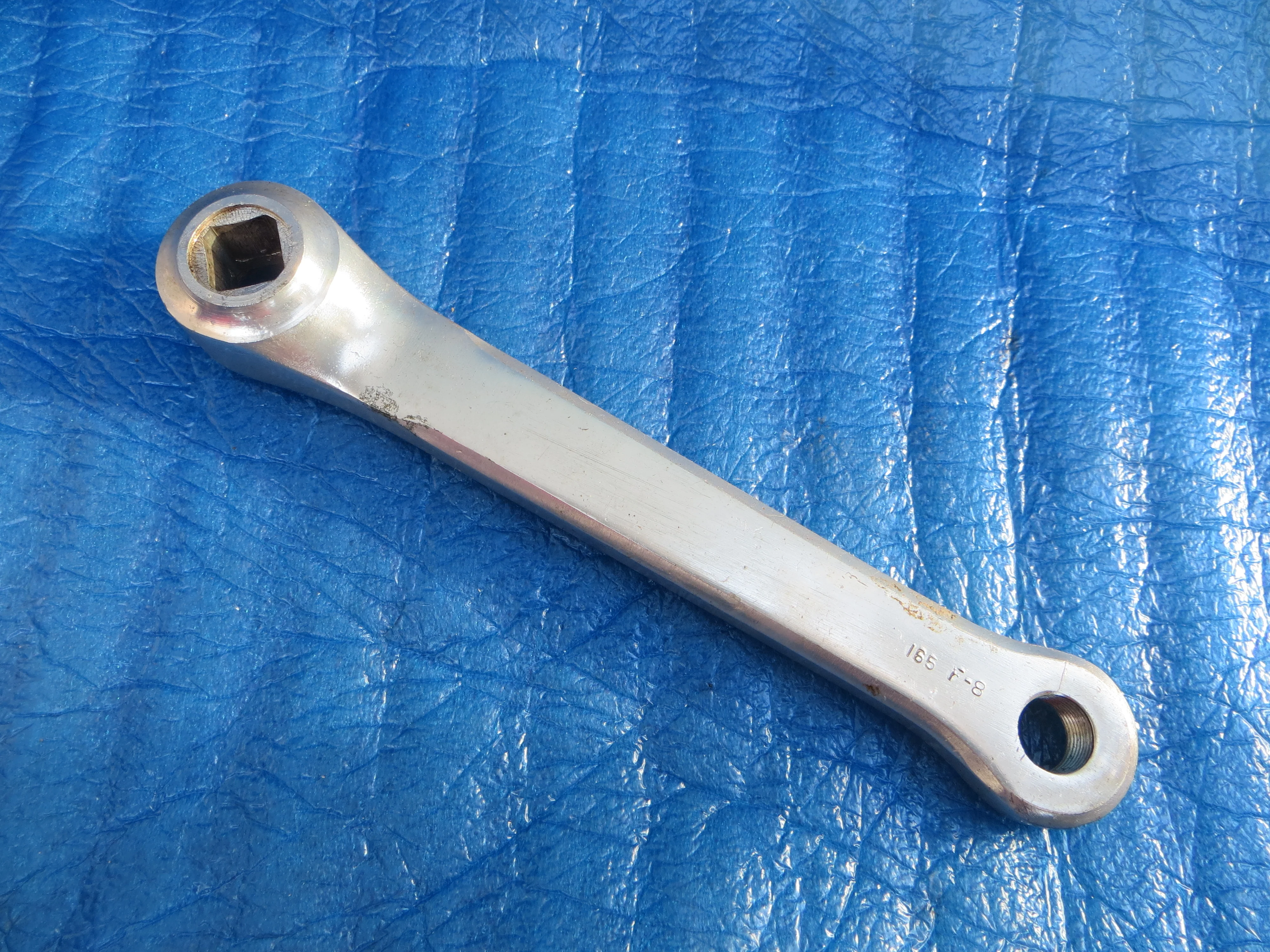 Sugino Mighty Competition Non Drive Side Crank Arm BIA 165mm (25111605) - Image 2