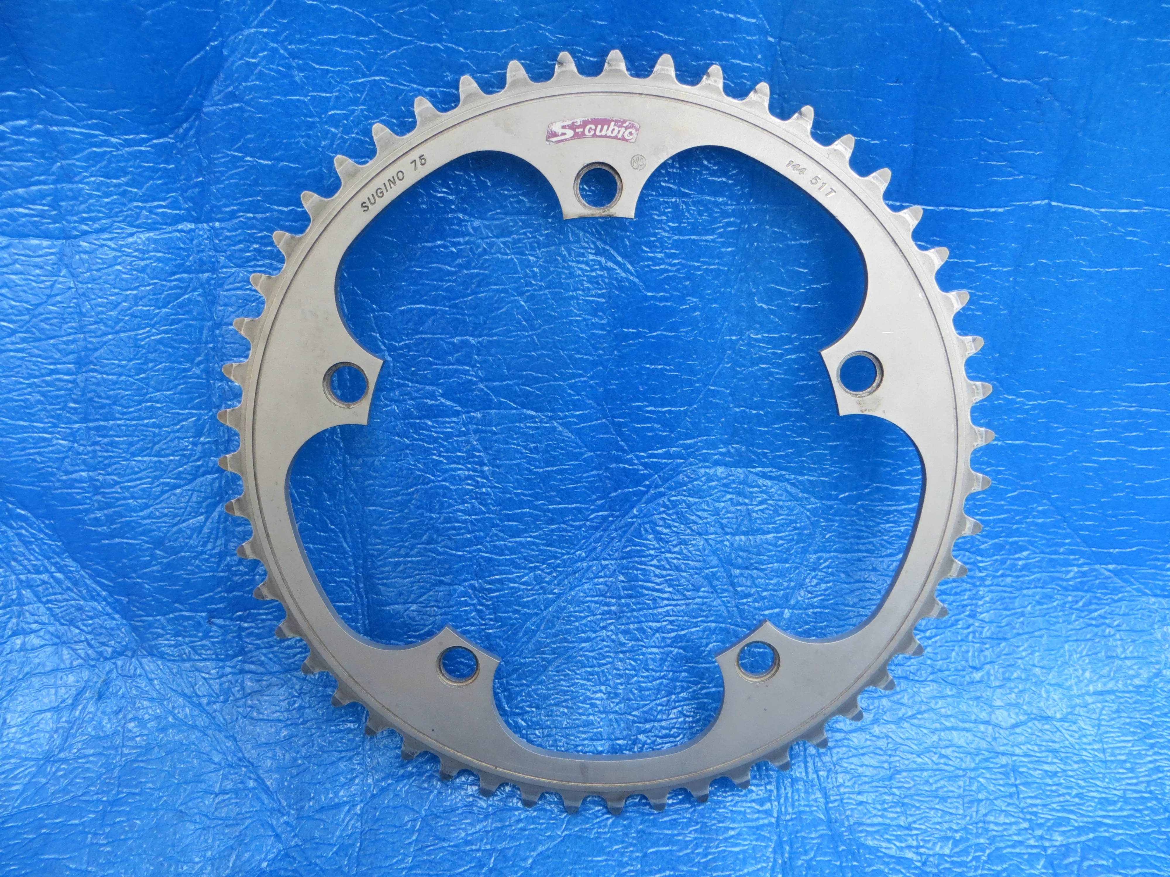 Sugino S-cubic Matte Finish 144BCD NJS Chainring 51T (25031808)