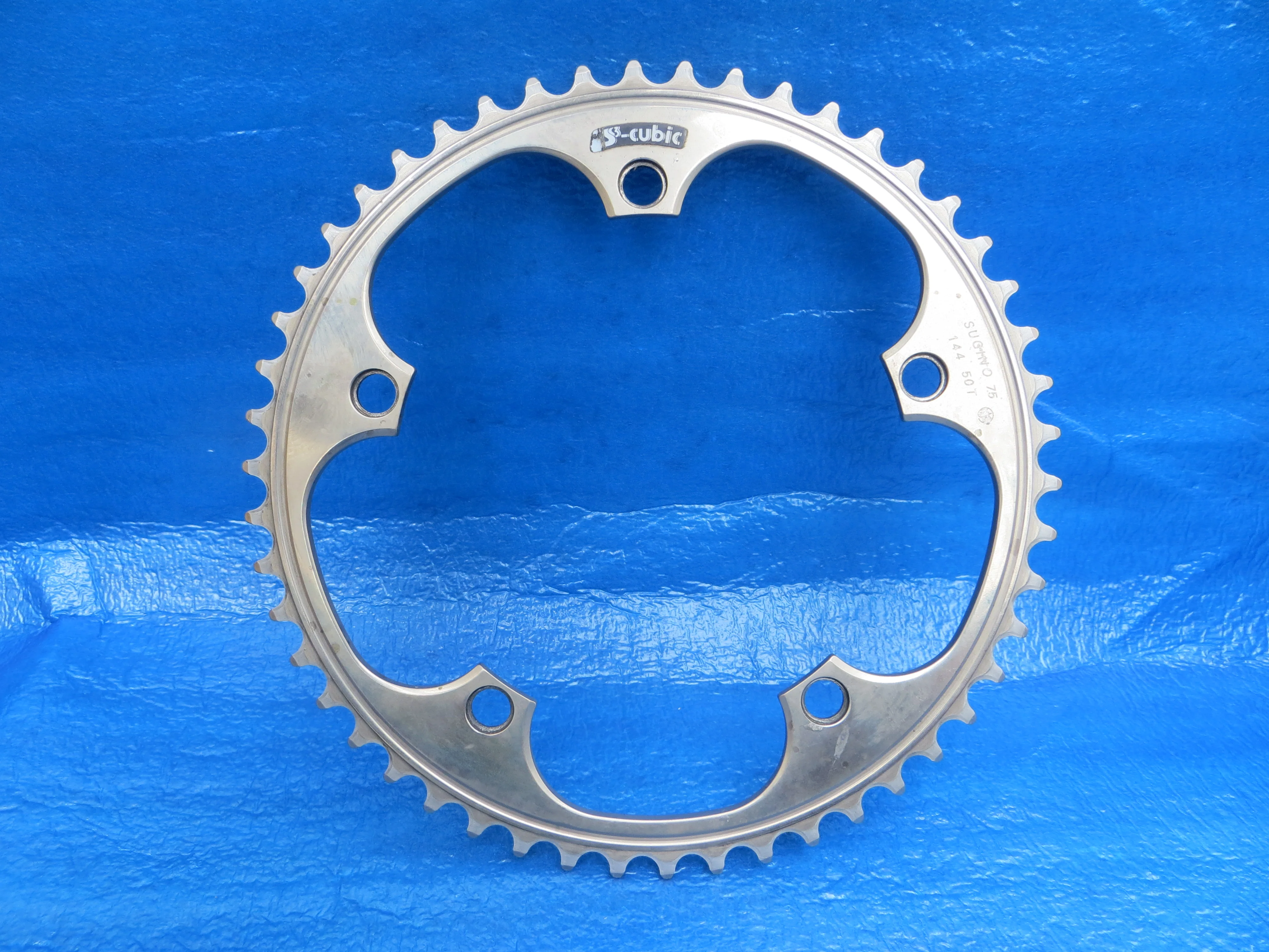 Sugino S-cubic Mirror Finish 144BCD NJS Chainring 50T (24092306)