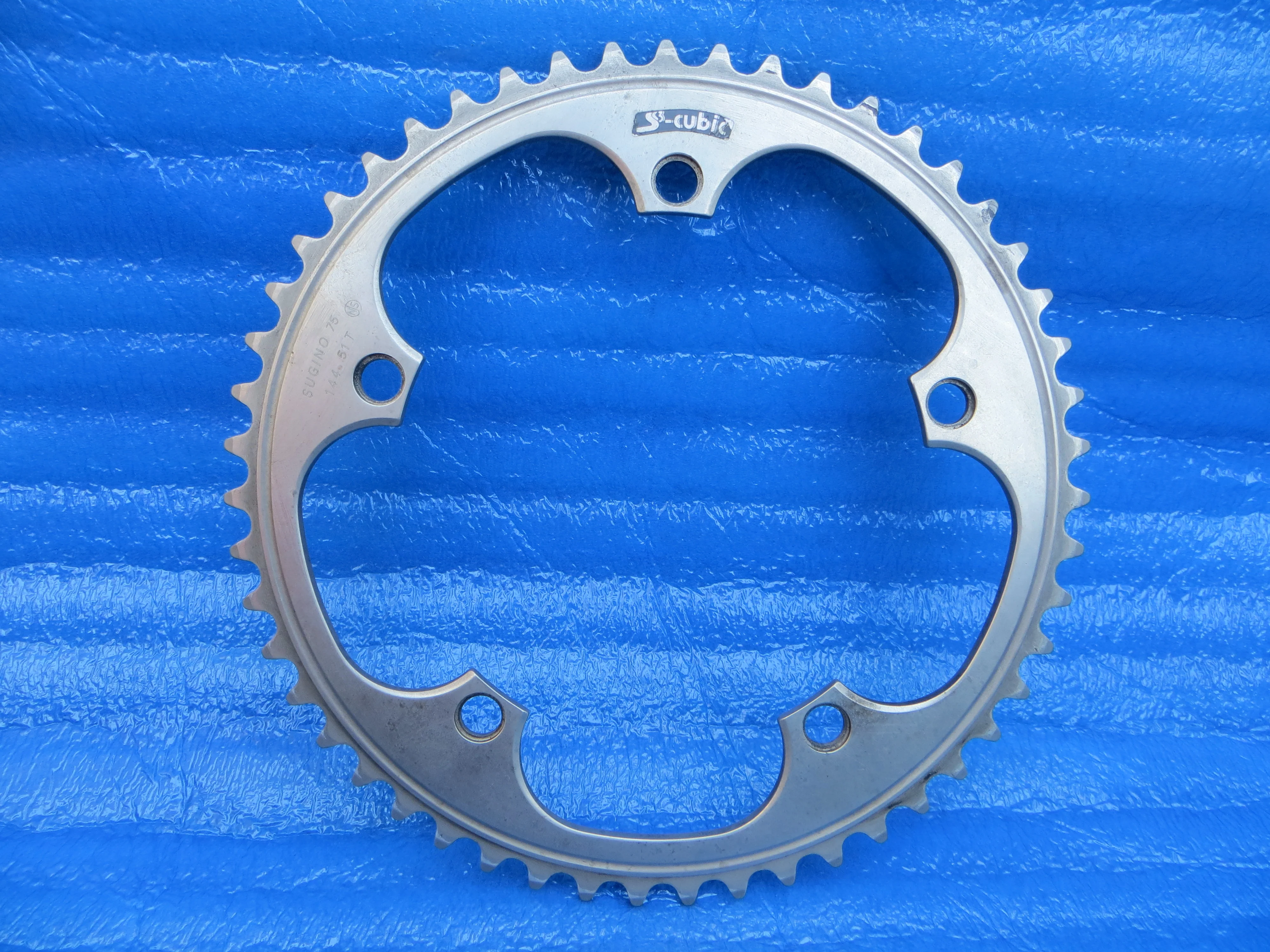 Sugino S-cubic Mirror Finish 144BCD NJS Chainring 51T (26011615)