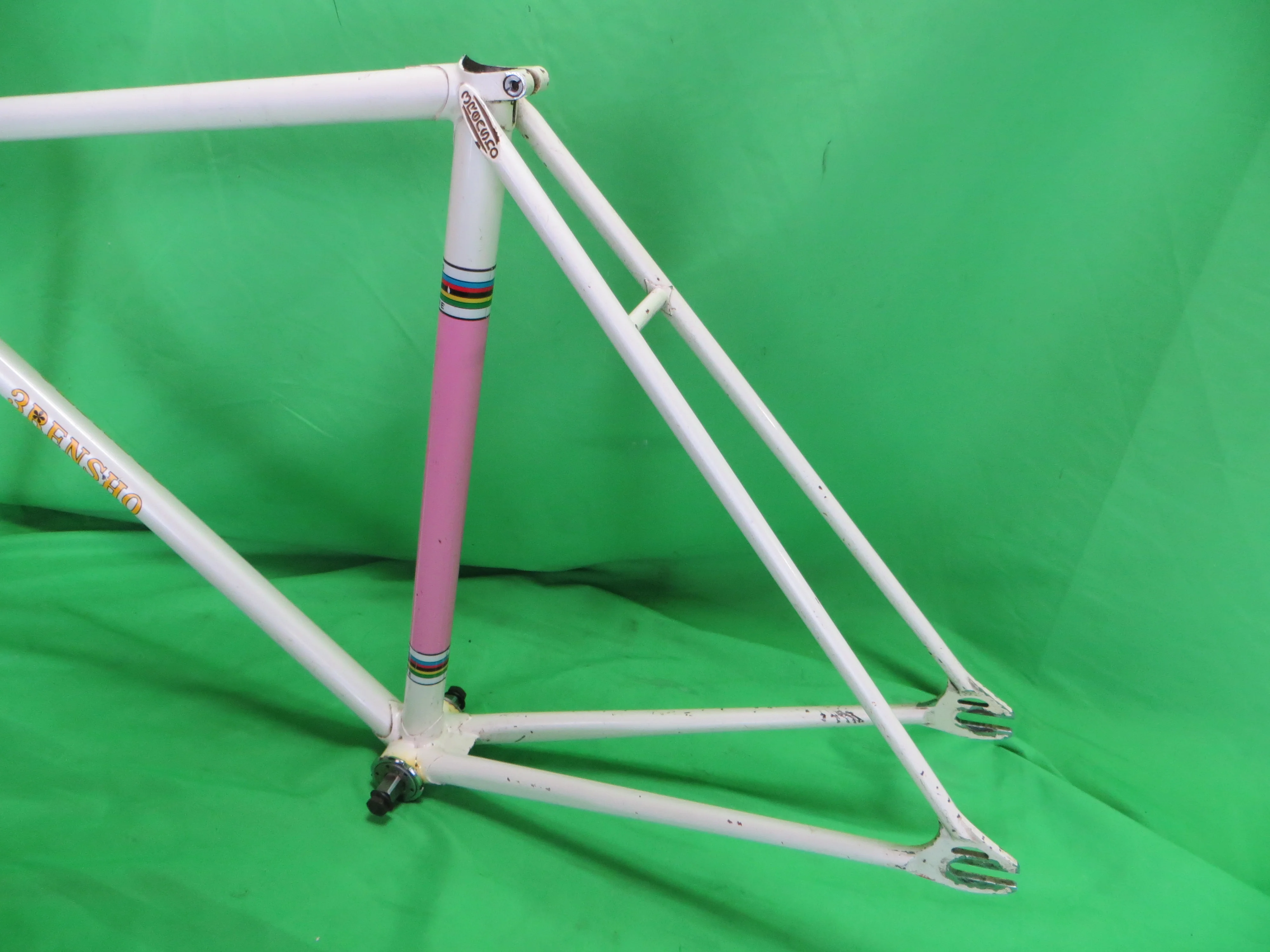 Super Rare! 3rensho Cyclone //  White Pink Two Tone // 50cm - Image 9
