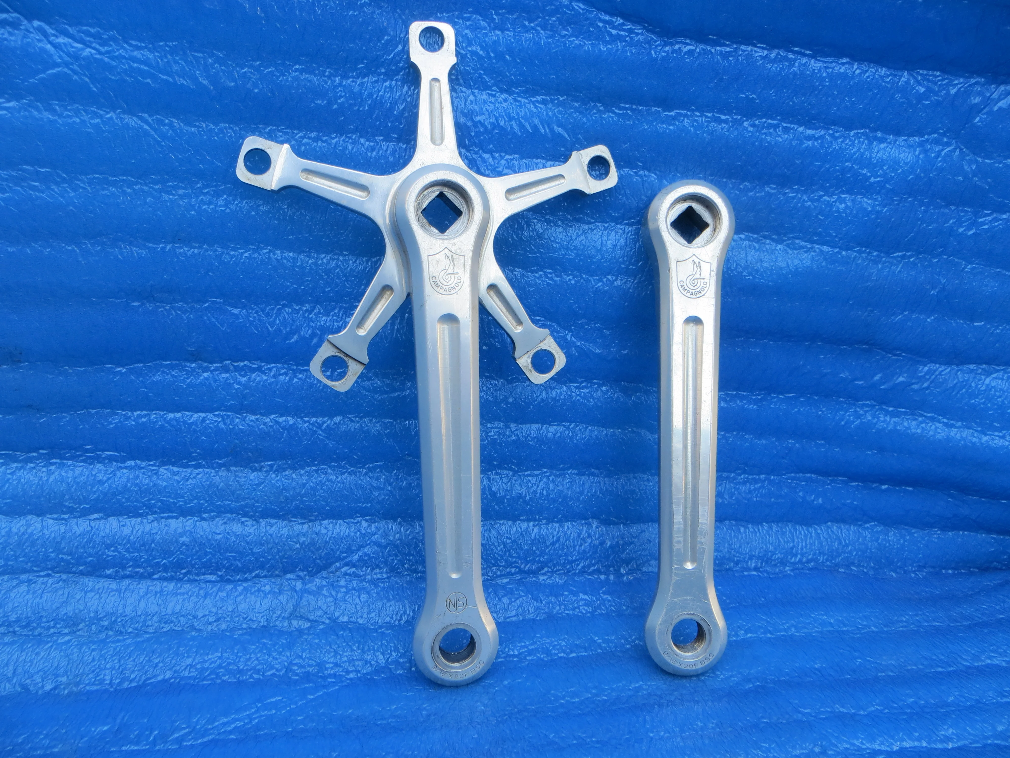 Super Rare! Campagnolo S-record Crankset 144BCD 165mm NJS (26022823)