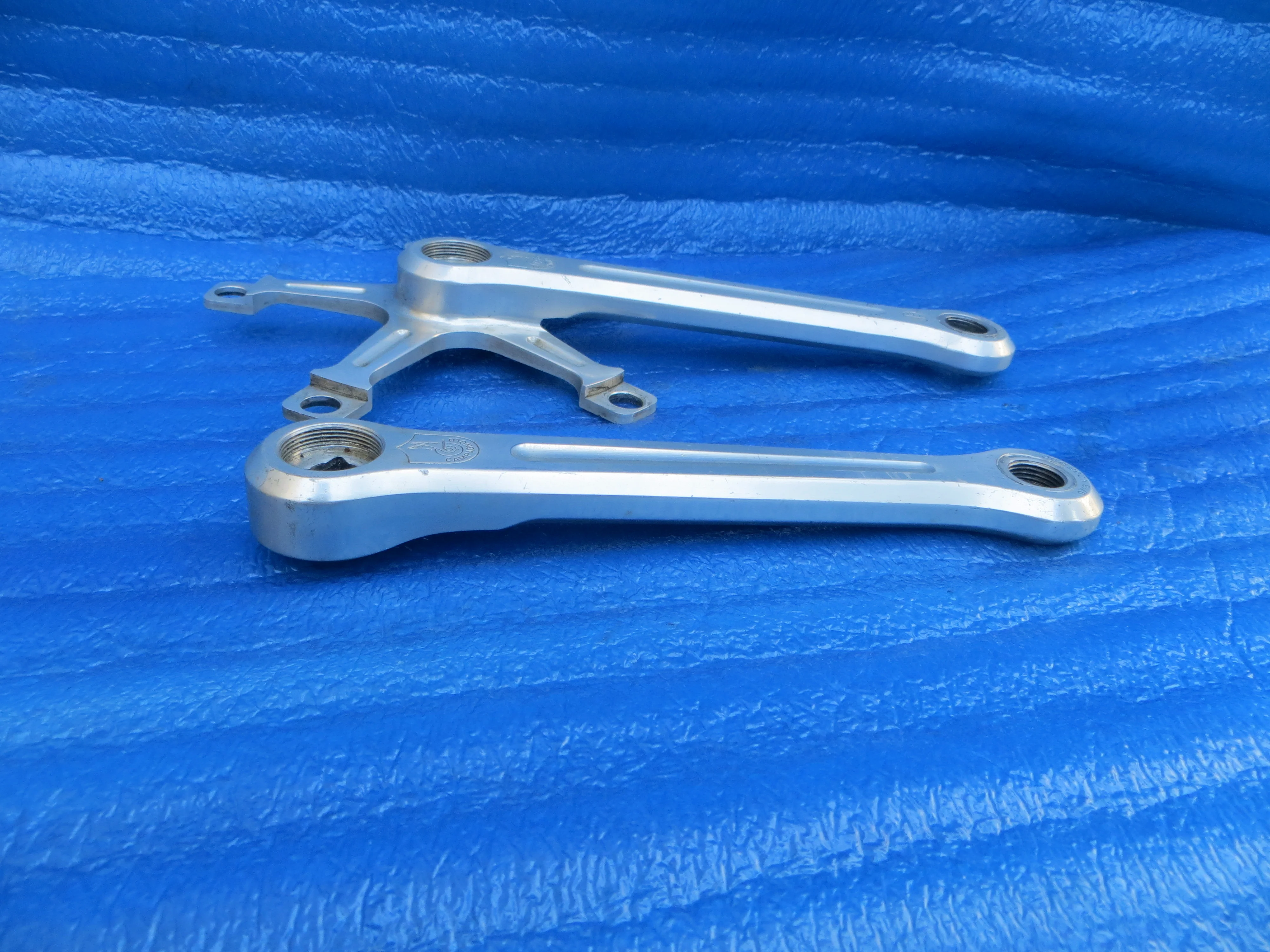 Super Rare! Campagnolo S-record Crankset 144BCD 165mm NJS (26022823) - Image 5