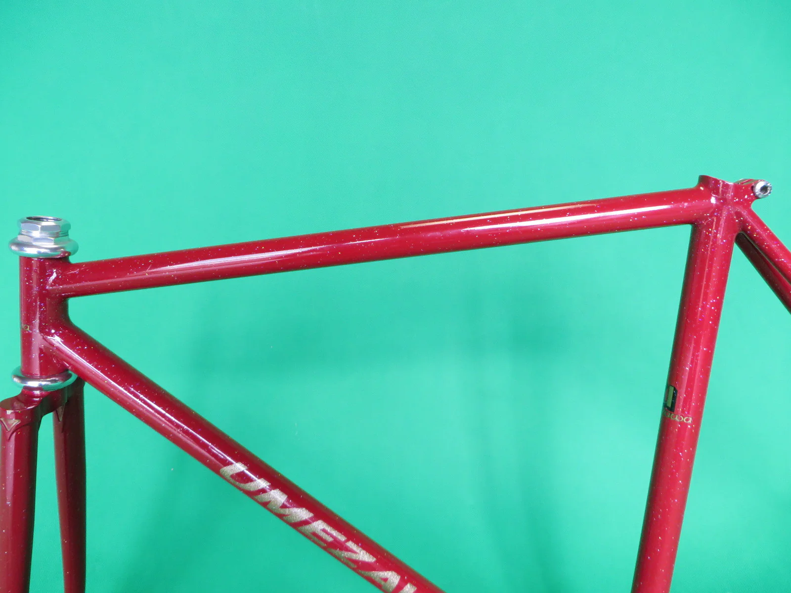 UMEZAWA // Red with Rainbow Flake // 49.5cm - Image 4