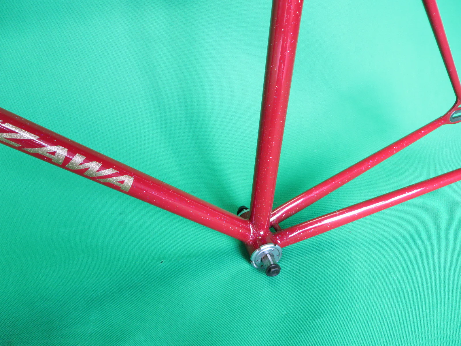 UMEZAWA // Red with Rainbow Flake // 49.5cm - Image 5