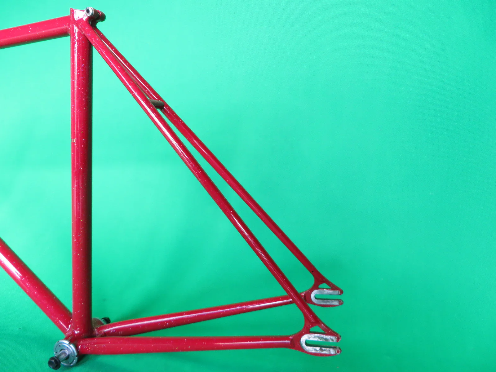 UMEZAWA // Red with Rainbow Flake // 49.5cm - Image 6