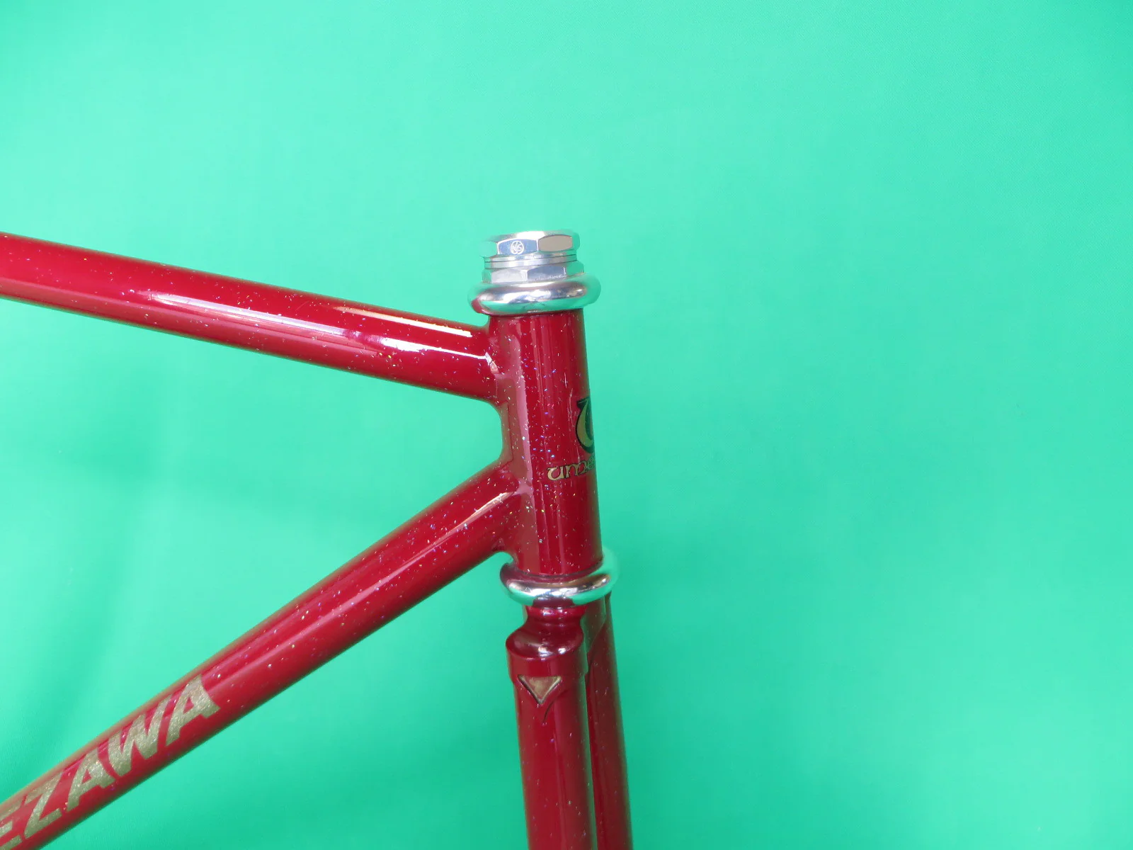UMEZAWA // Red with Rainbow Flake // 49.5cm - Image 7