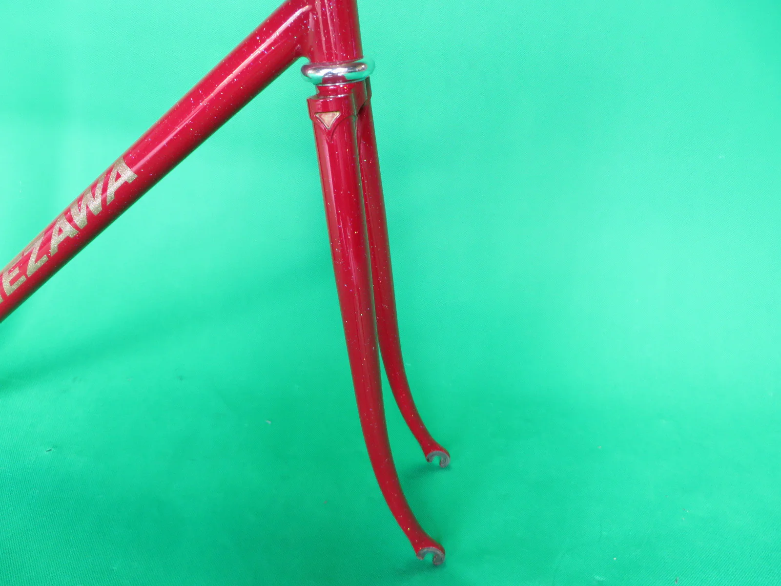 UMEZAWA // Red with Rainbow Flake // 49.5cm - Image 8