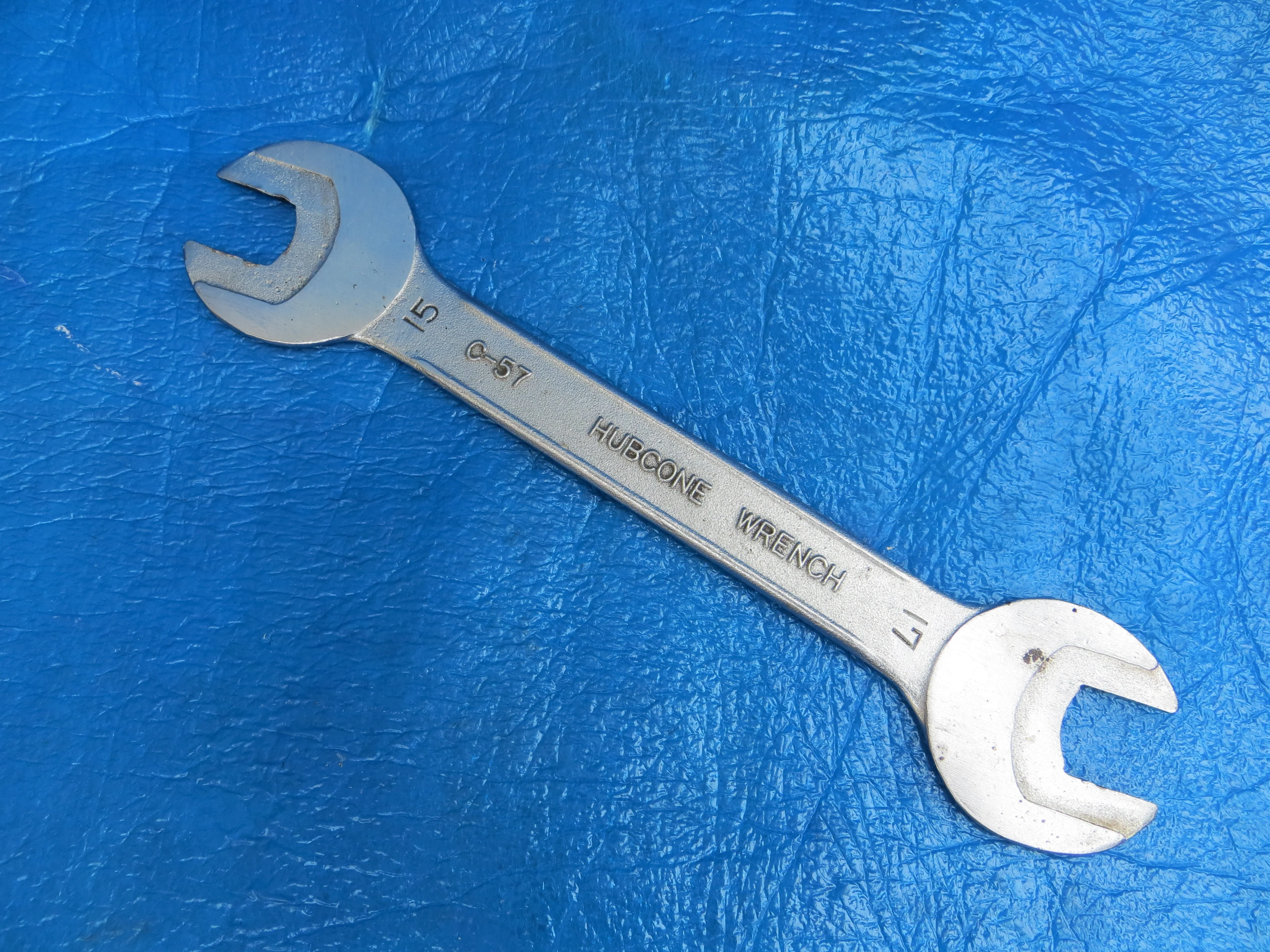 Vintage Hozan Hub Cone Wrench  15mm/17mm (23062405)