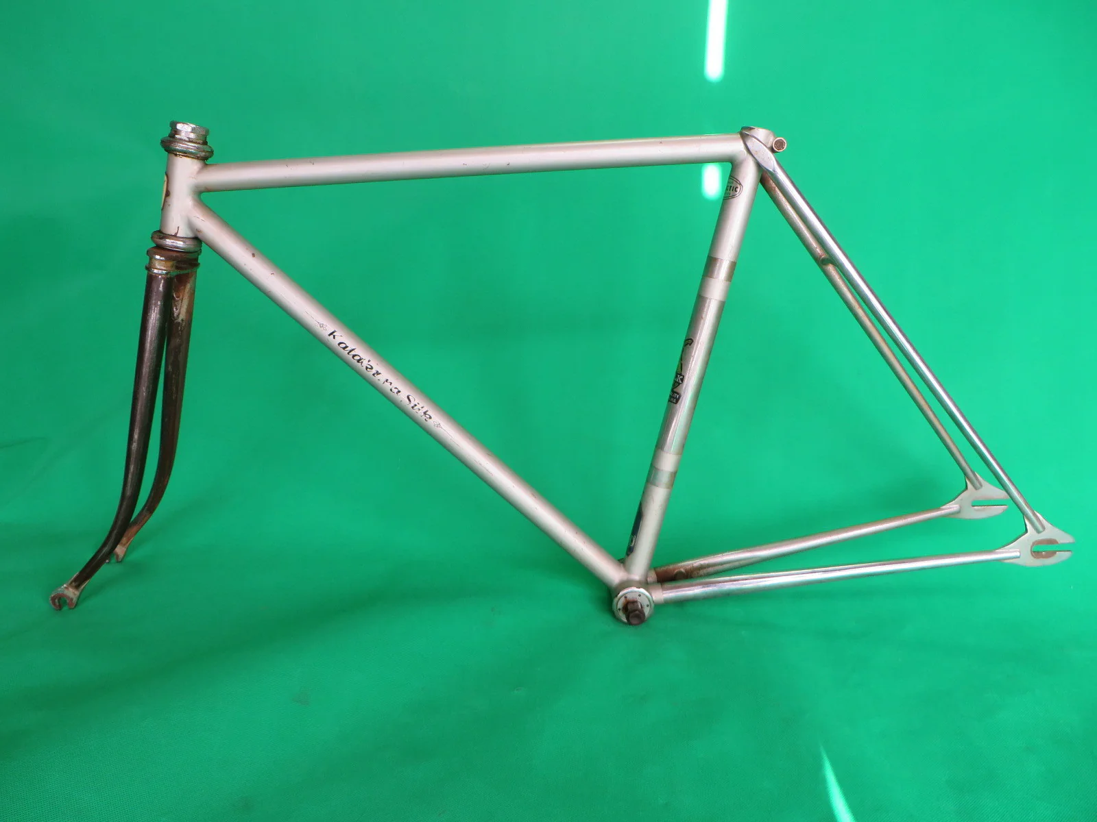 Vintage KATAKURA SILK | chrome/silver | 1975 | 48.5cm