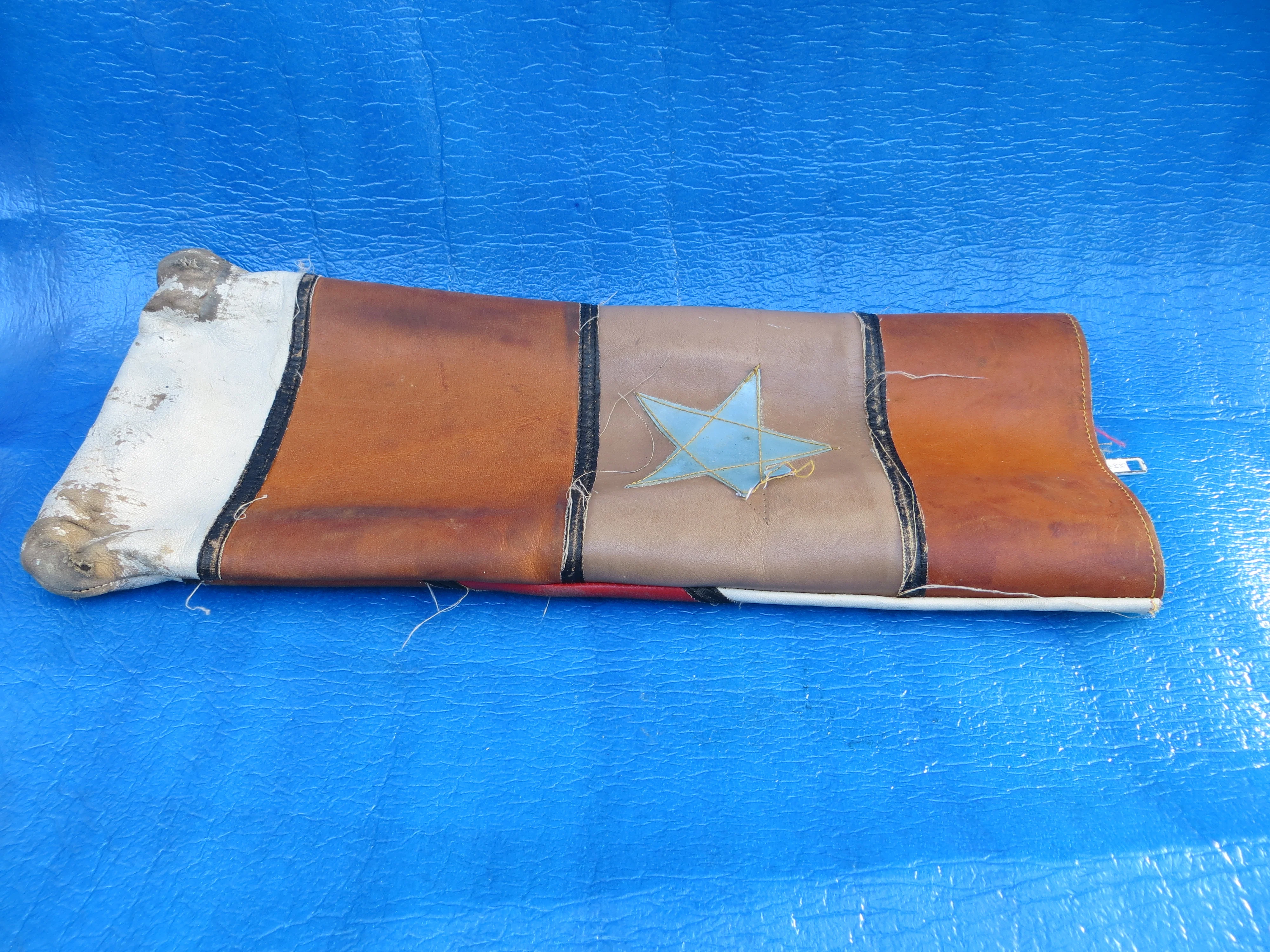 Vintage Leather Front Fork Cover Protector (24012709)