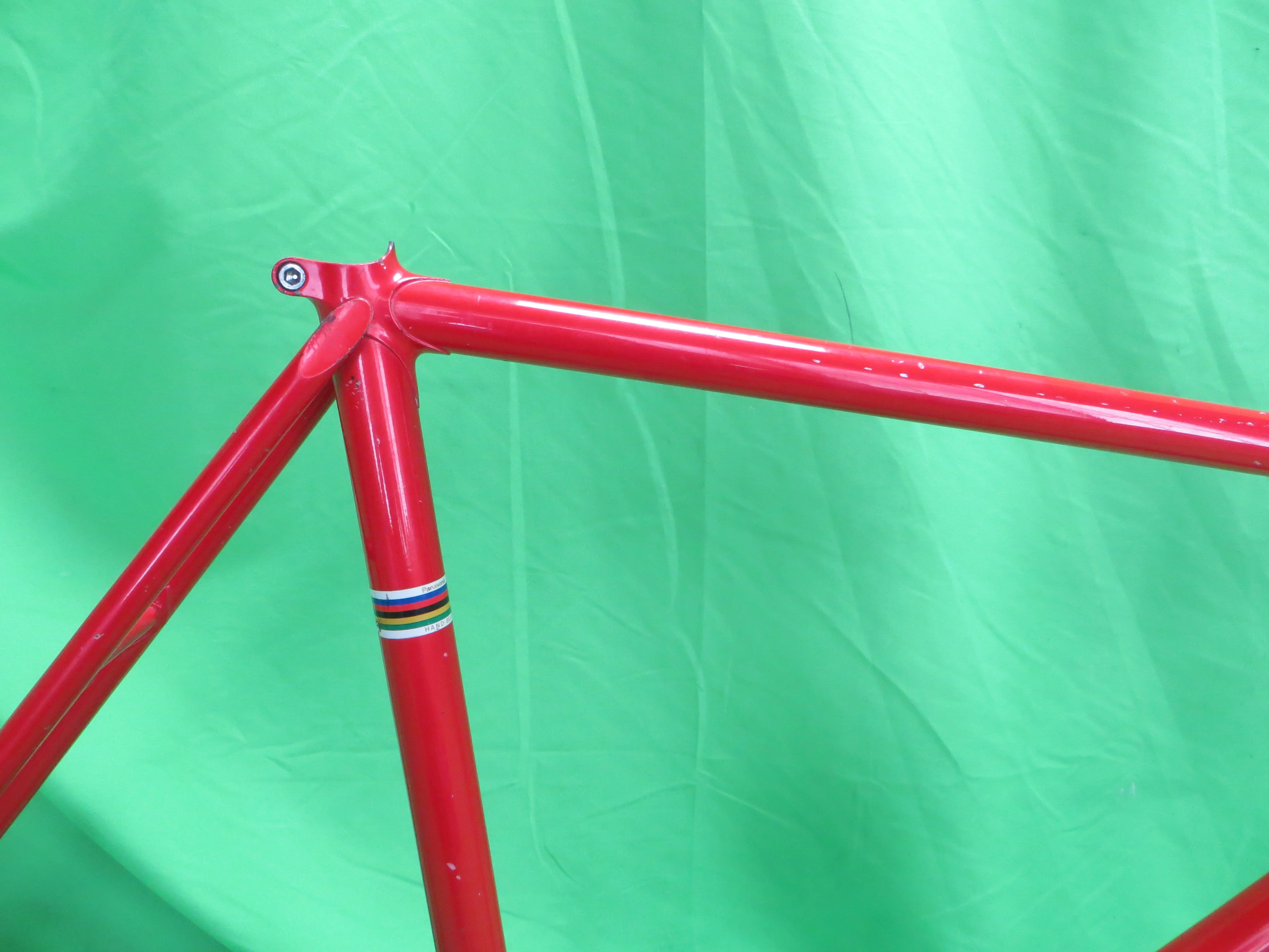 Rare! Vintage National Tange No.2 Suntour Dropouts Trackends // Red  // 54cm - Image 12