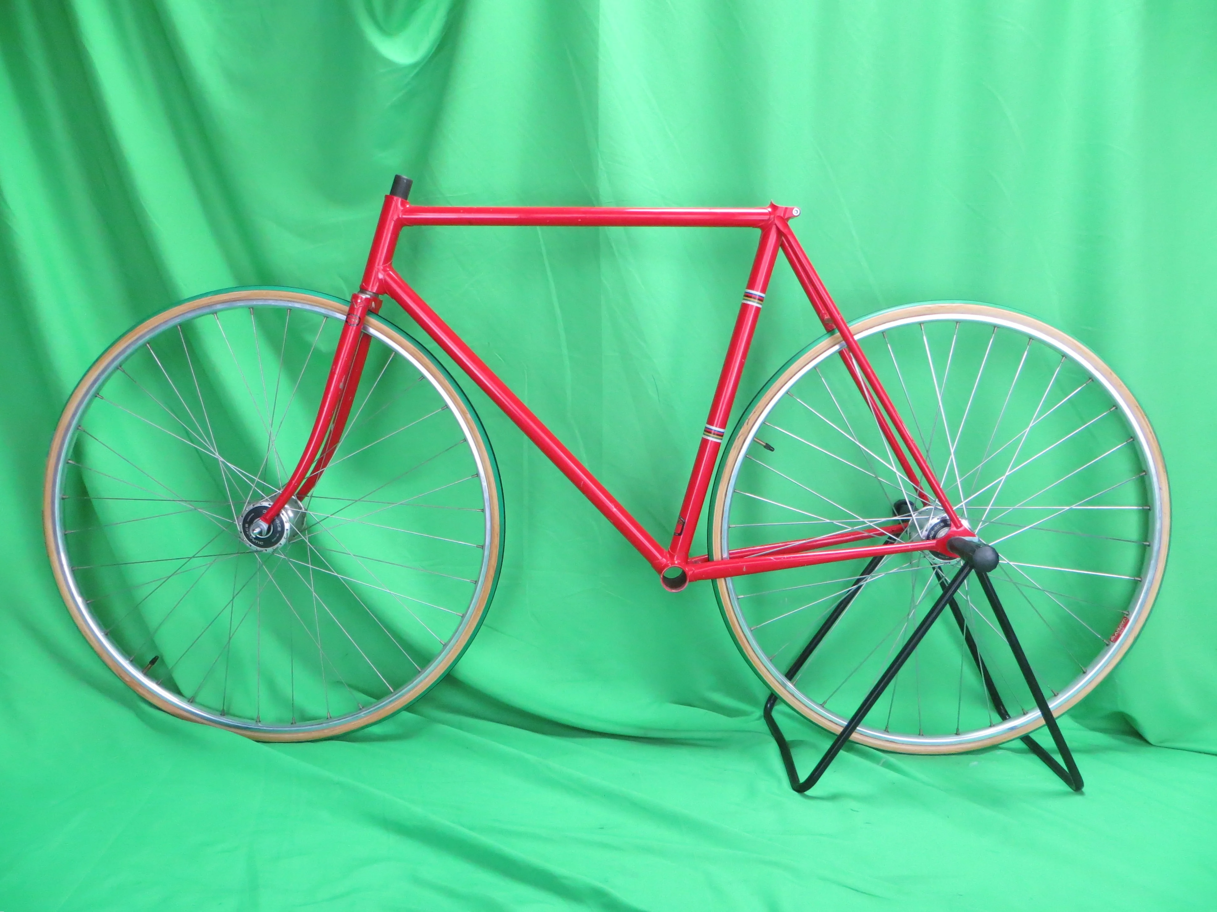 Rare! Vintage National Tange No.2 Suntour Dropouts Trackends // Red  // 54cm - Image 17