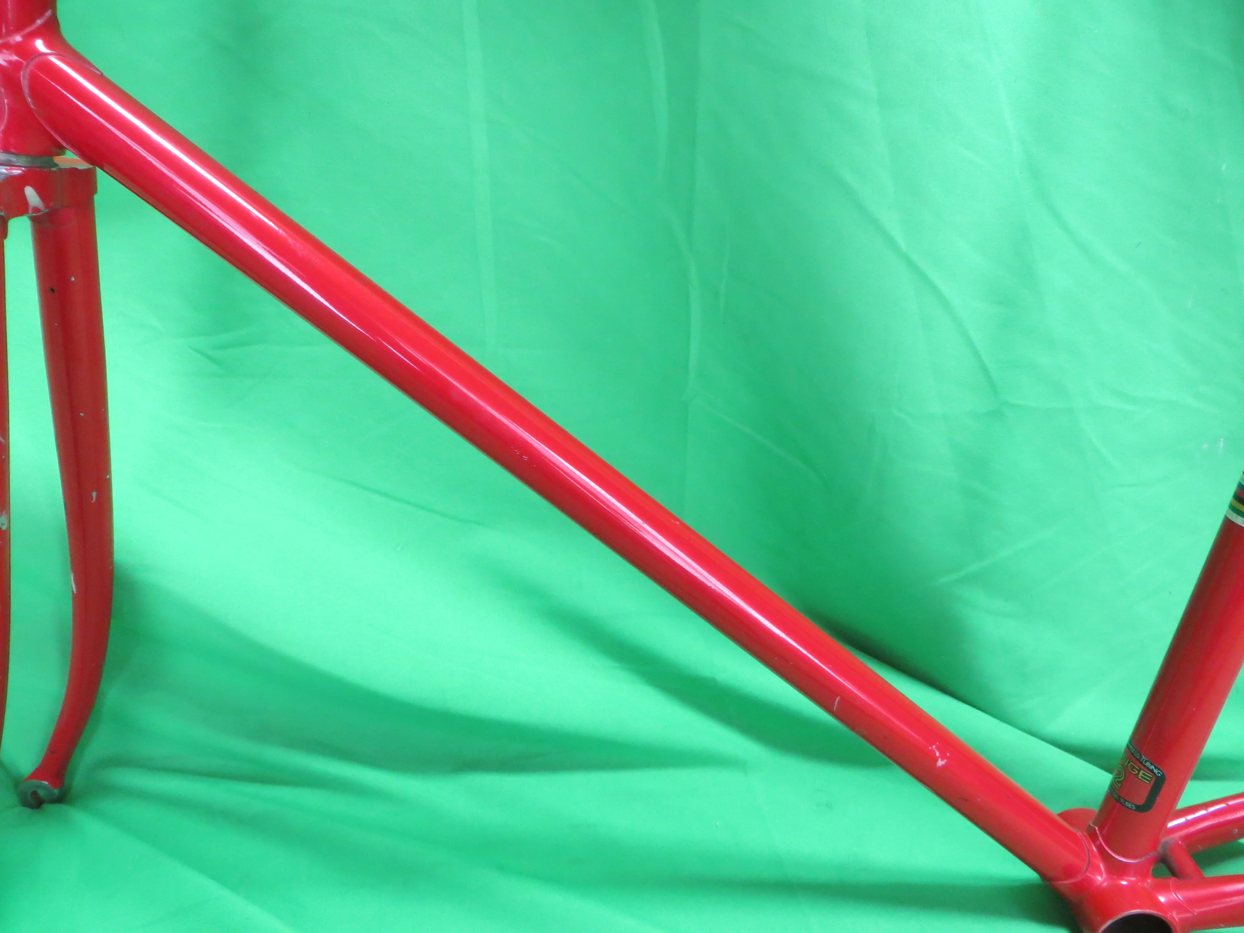 Rare! Vintage National Tange No.2 Suntour Dropouts Trackends // Red  // 54cm - Image 6