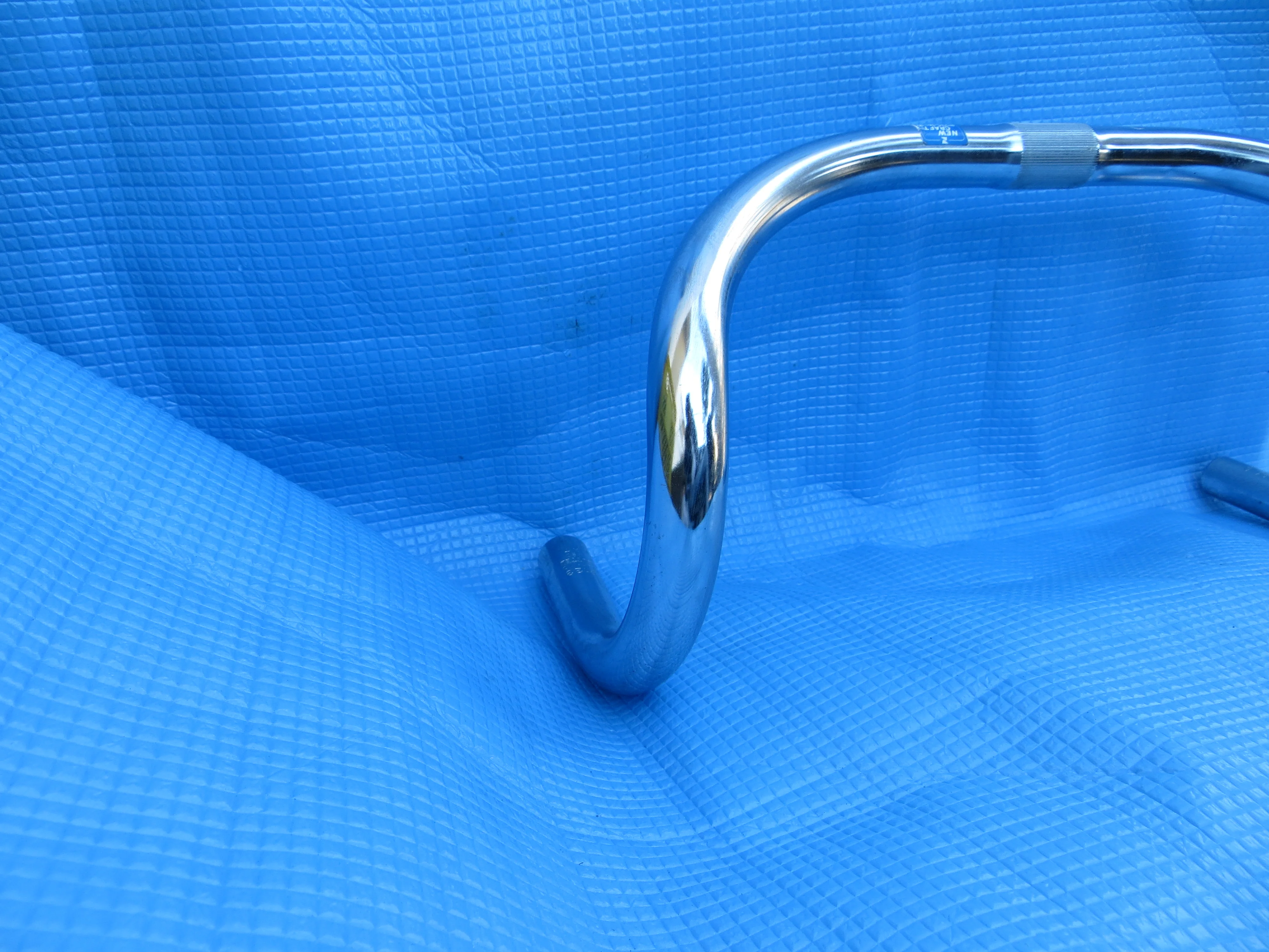Vintage Nitto New Craft Butted B123 CrMo 38cm NJS Approved Handlebar (22122301) - Image 2