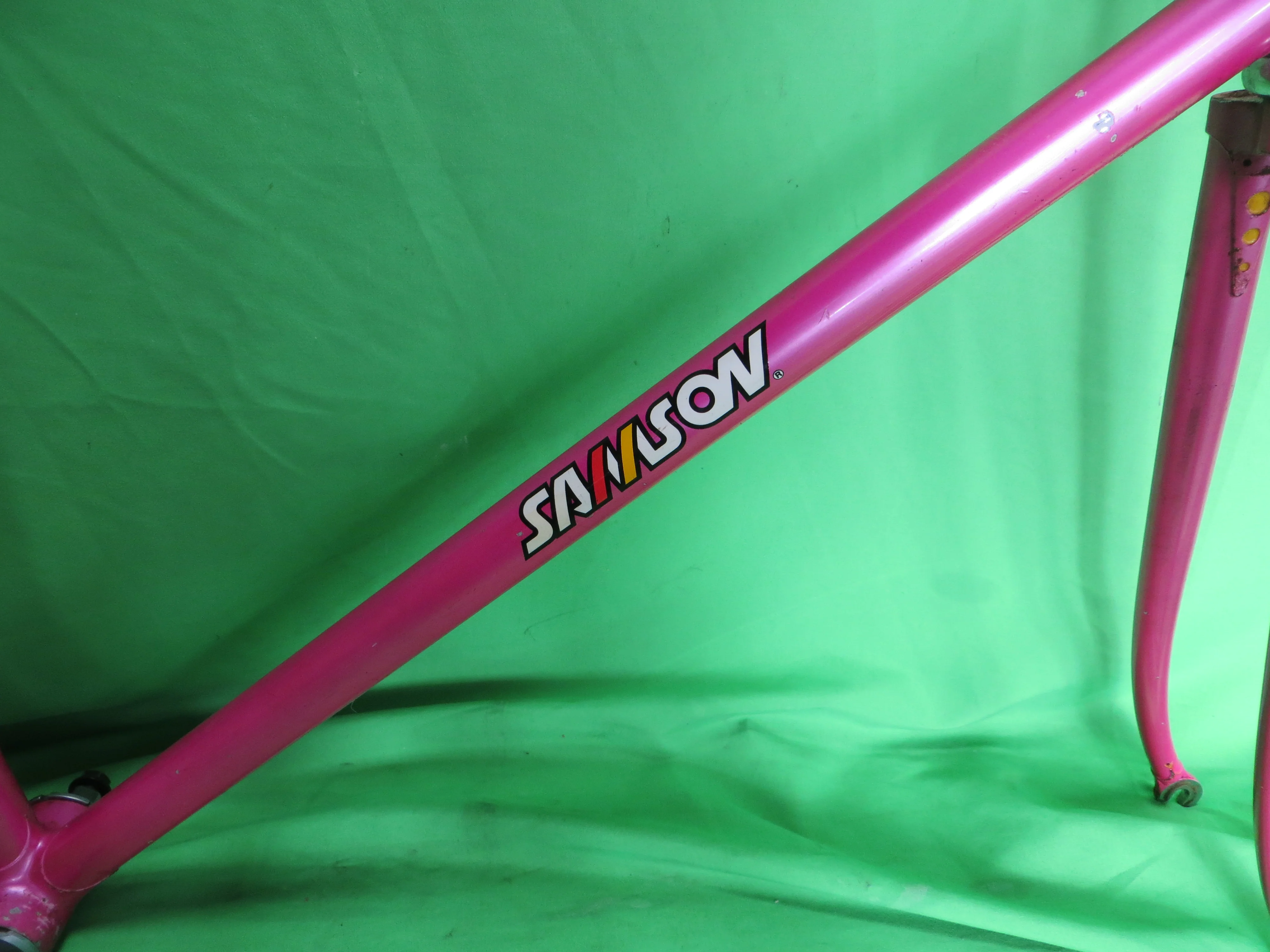 Vintage Samson // Ruby Pink Metallic // 51cm - Image 15