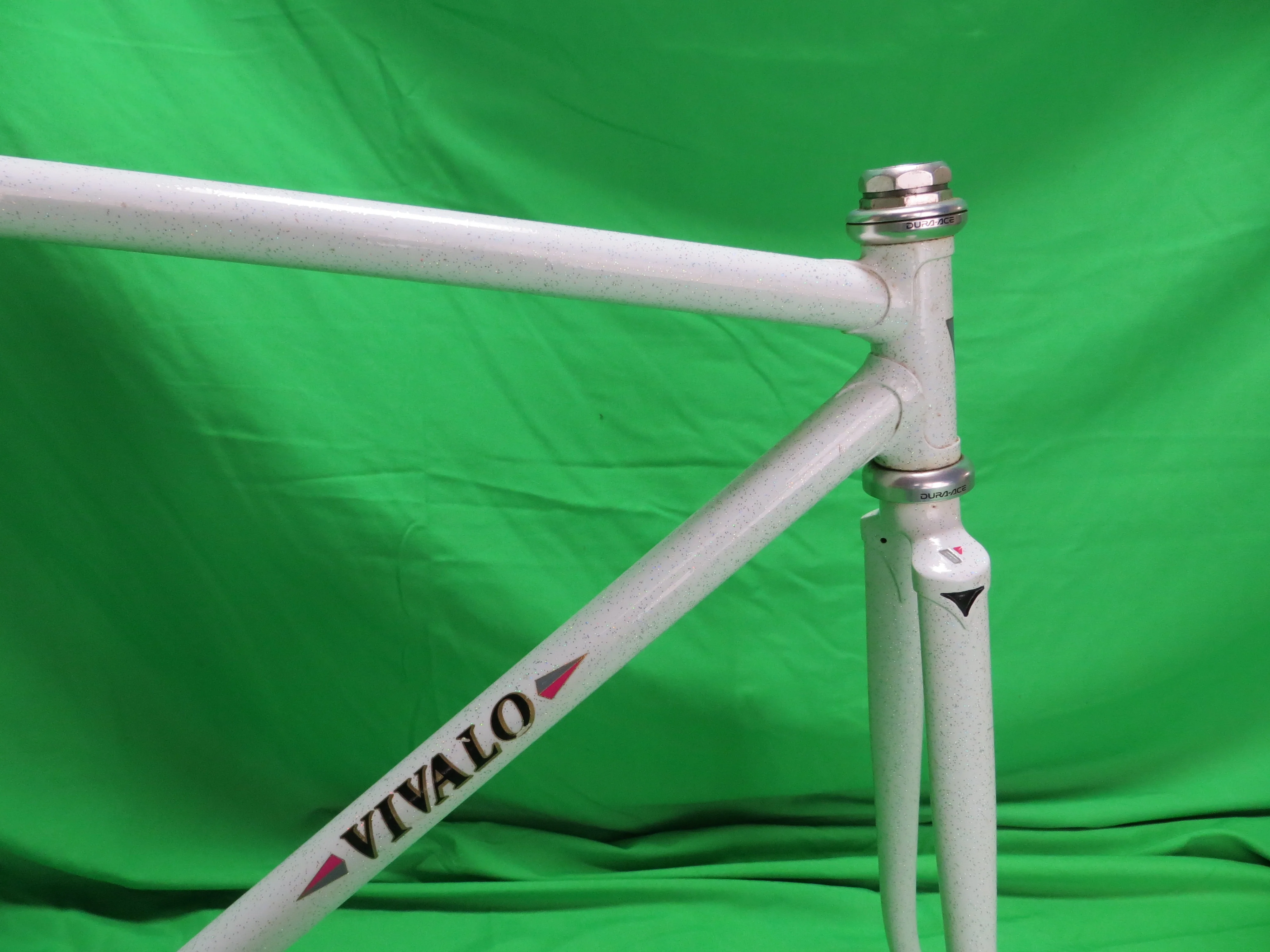 VIVALO Kaisei 8630R // White with rainbow flake // 49cm - Image 11