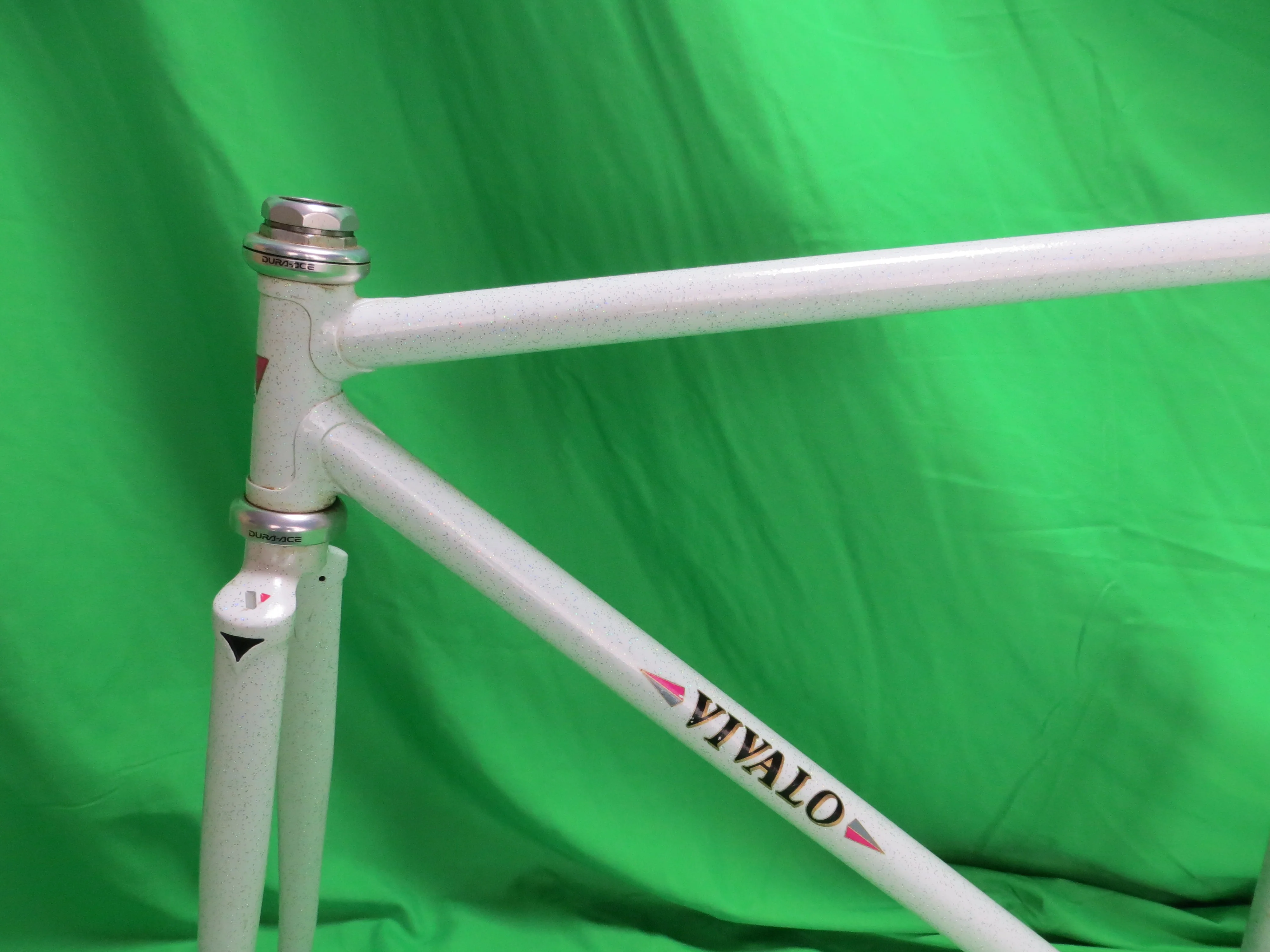 VIVALO Kaisei 8630R // White with rainbow flake // 49cm - Image 4